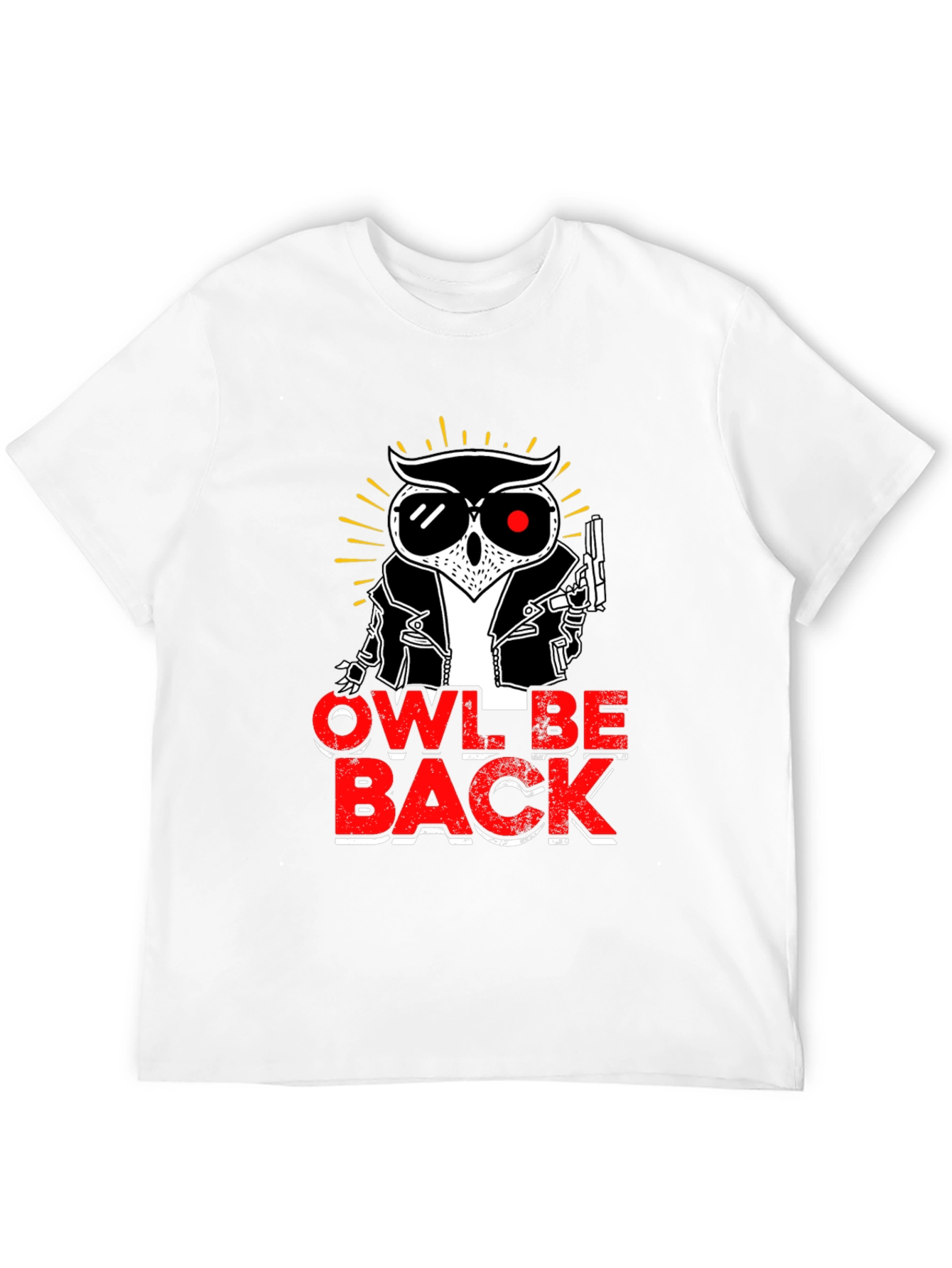 Owl Be Back Graphic T-Shirt