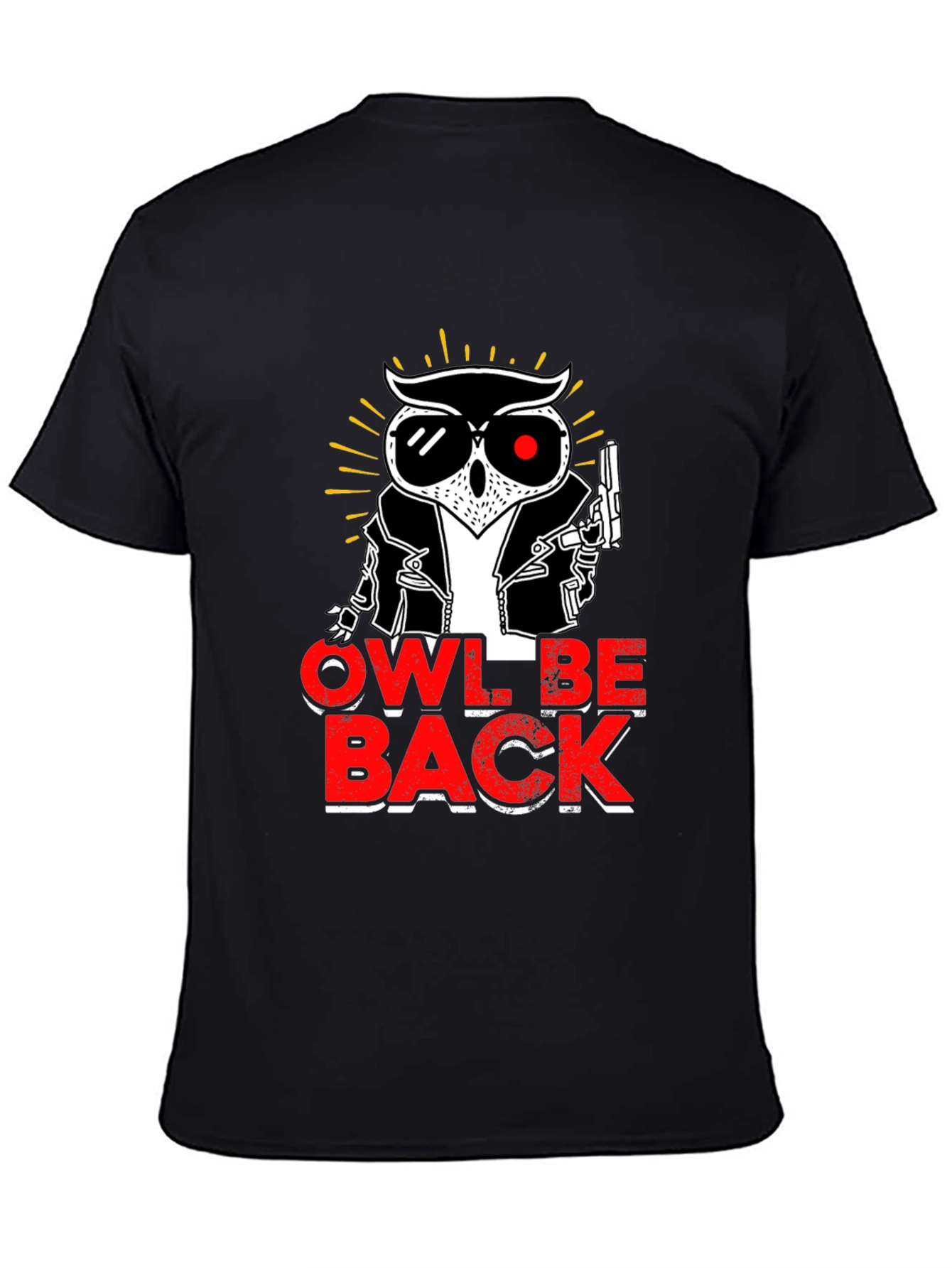 Owl Be Back Graphic T-Shirt