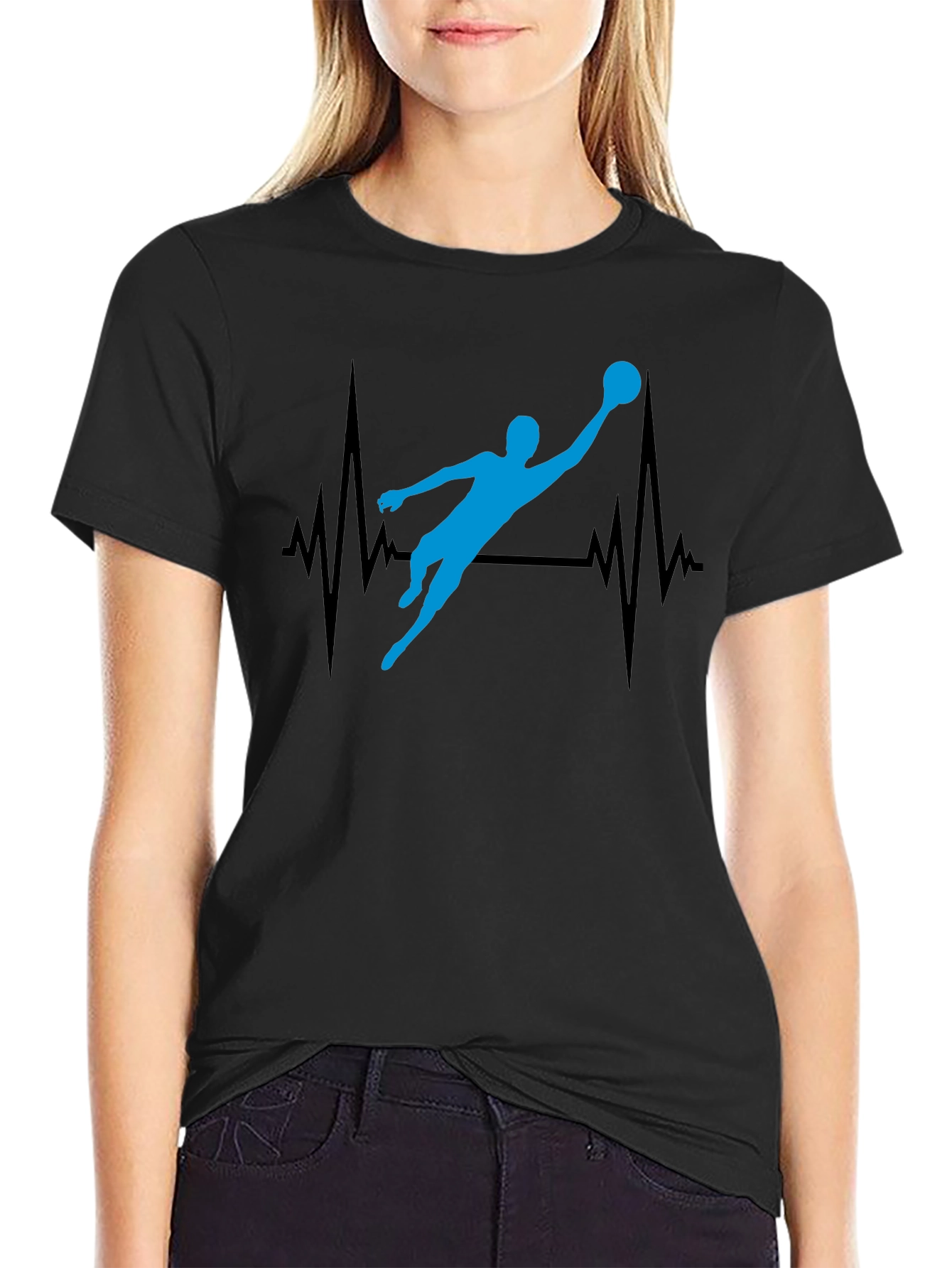 Basketball Heartbeat T-Shirt