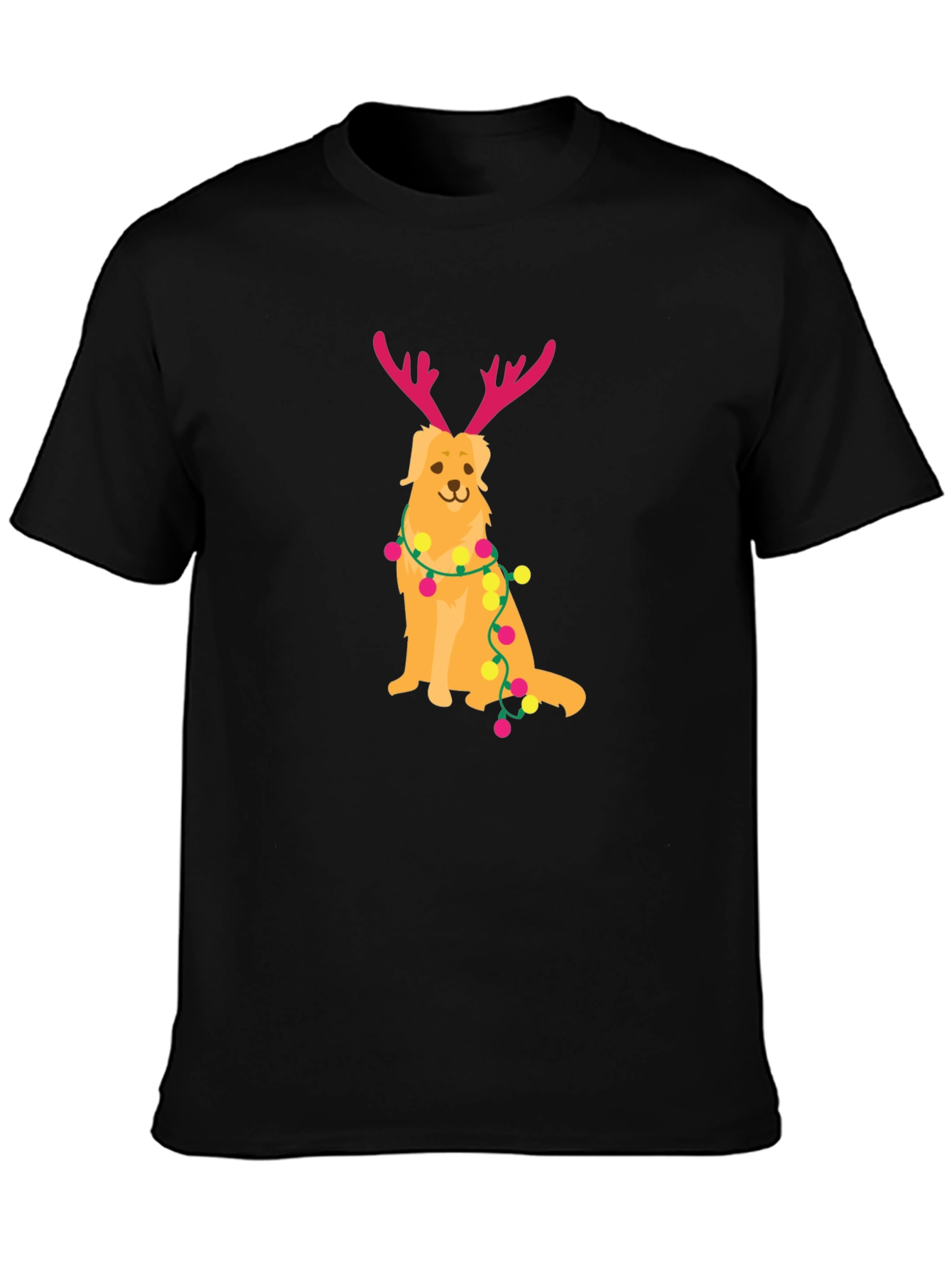 Dog Reindeer Holiday T-Shirt