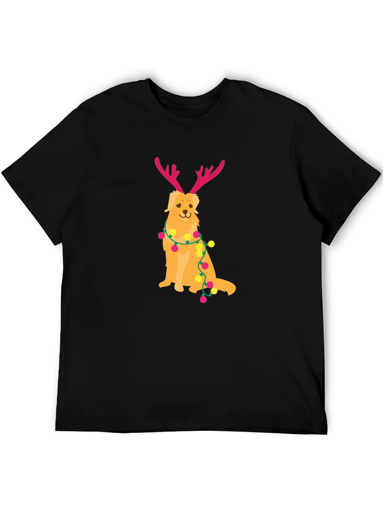 Dog Reindeer Holiday T-Shirt