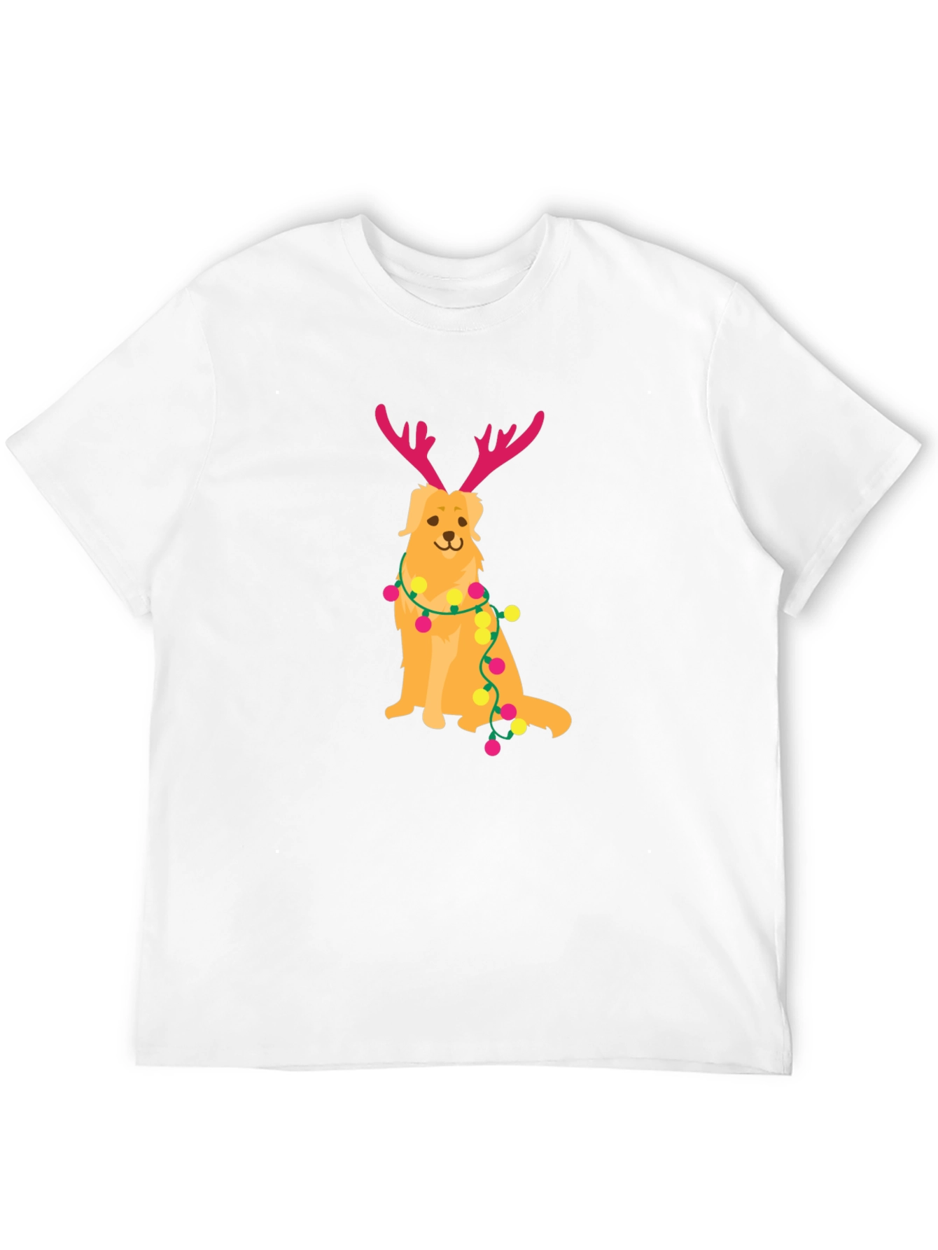 Dog Reindeer Holiday T-Shirt