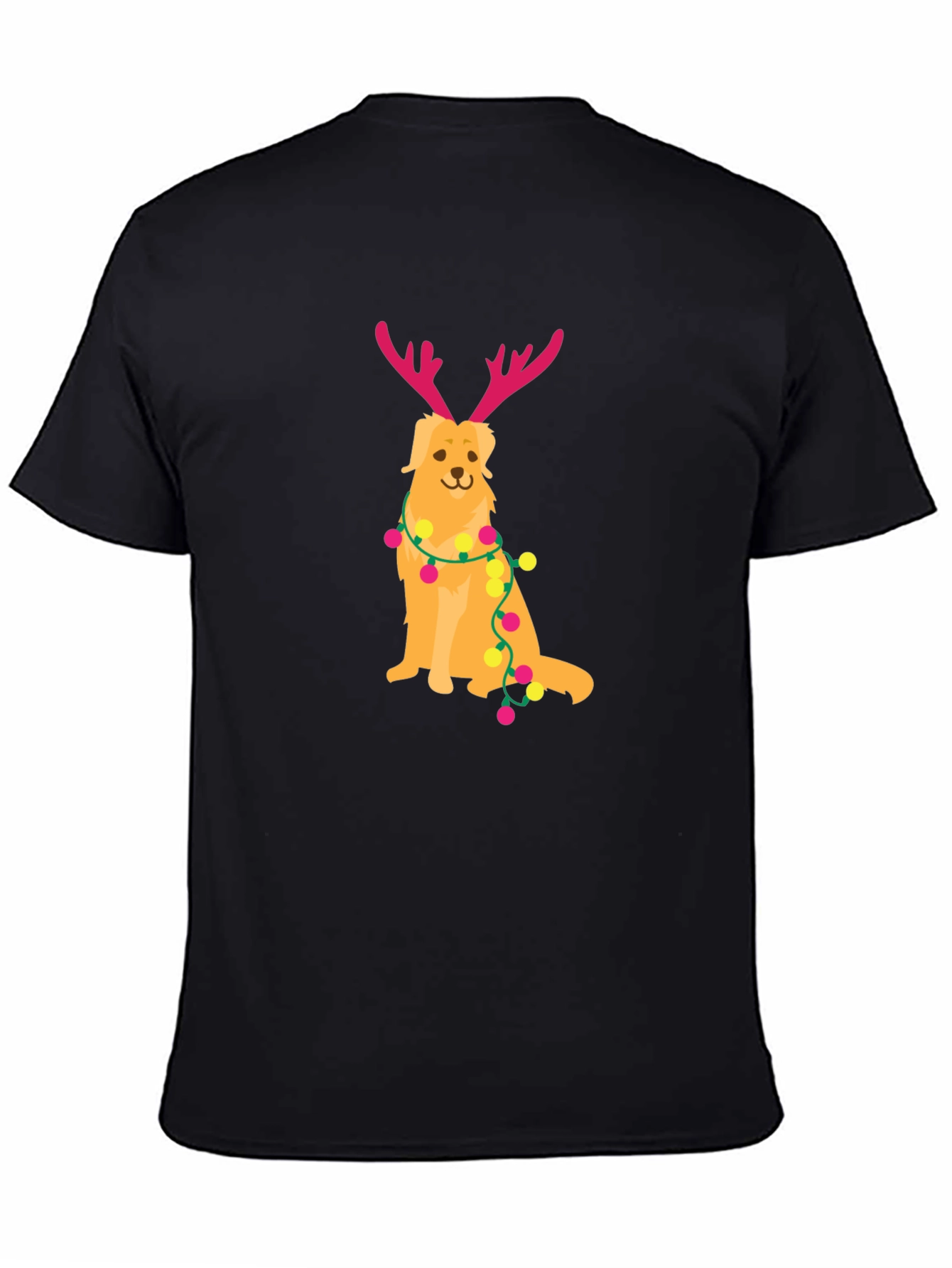 Dog Reindeer Holiday T-Shirt