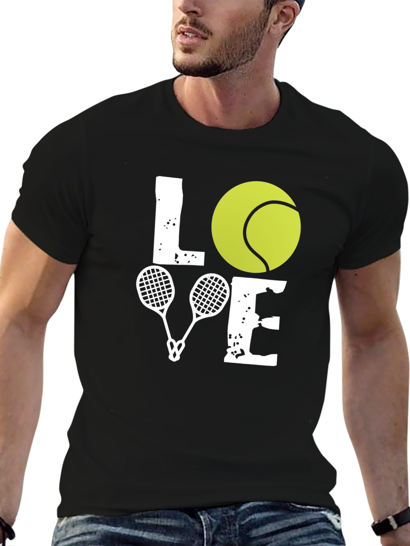 Tennis Love Graphic T-Shirt - Stylish Sportswear