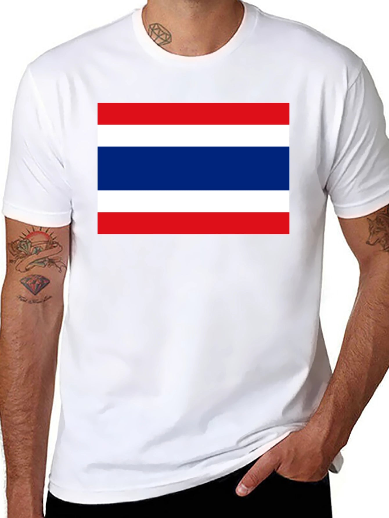 Thailand Flag T-Shirt - Show Your Pride