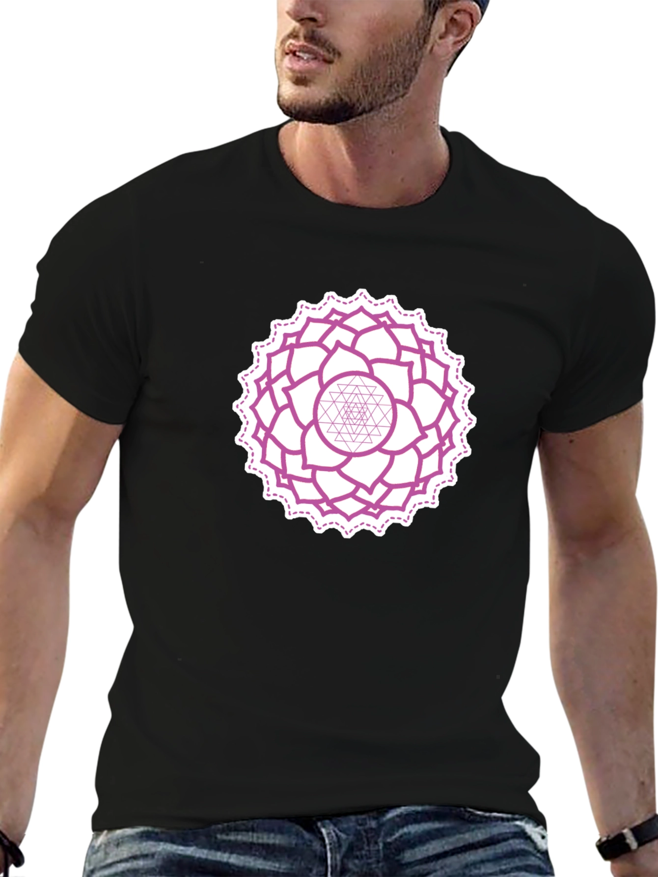 Crown Chakra T-Shirt - Spiritual Design