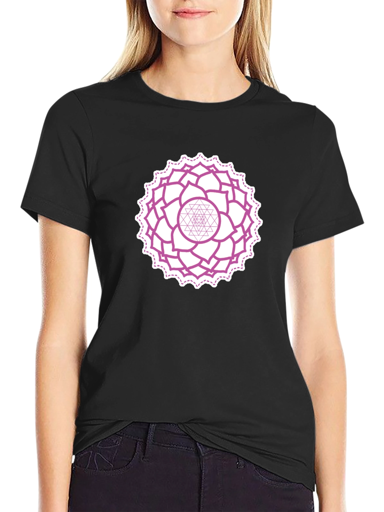 Crown Chakra T-Shirt - Spiritual Design