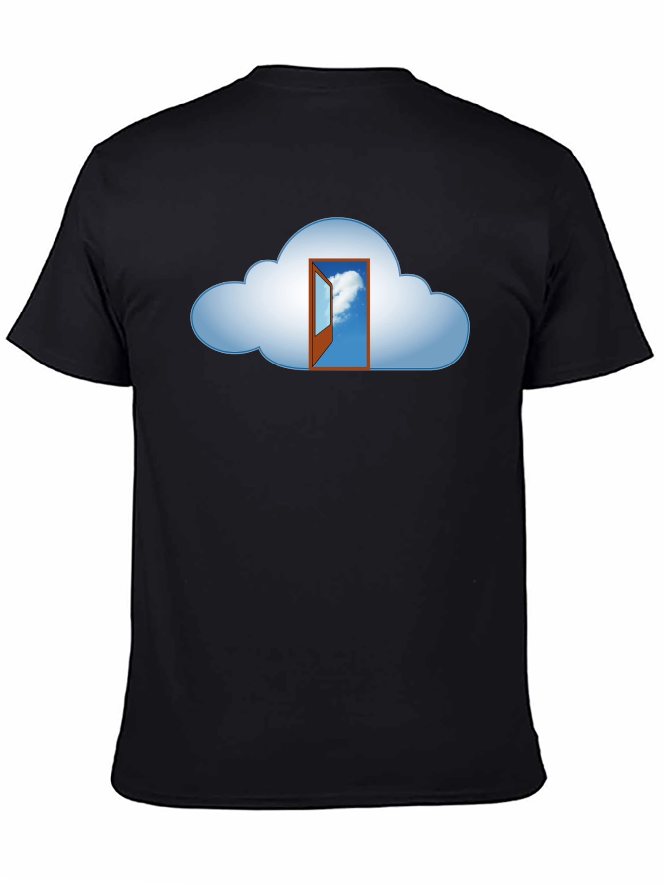 Cloud Doorway Graphic Tee - Unique Design
