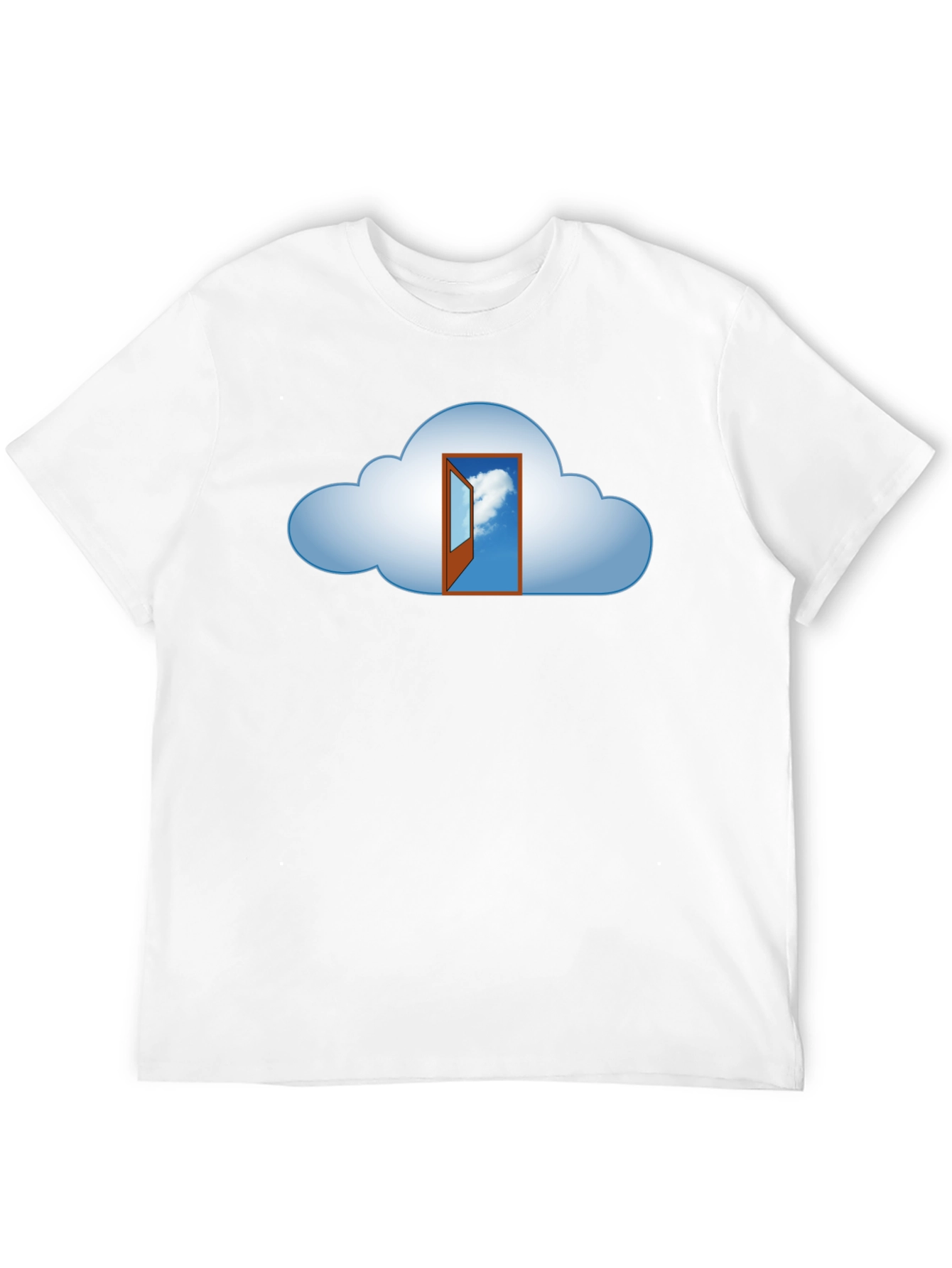 Cloud Doorway Graphic Tee - Unique Design