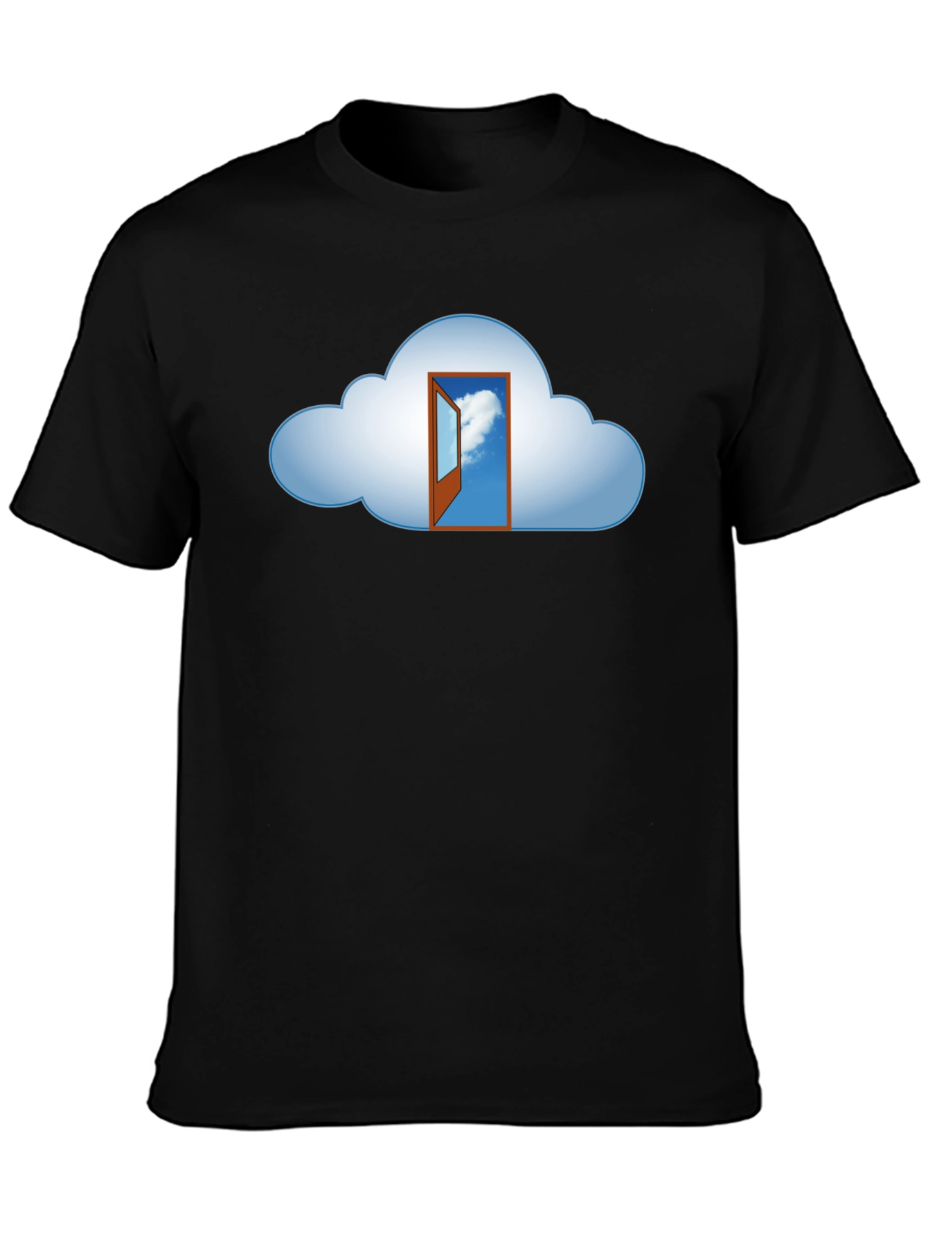 Cloud Doorway Graphic Tee - Unique Design