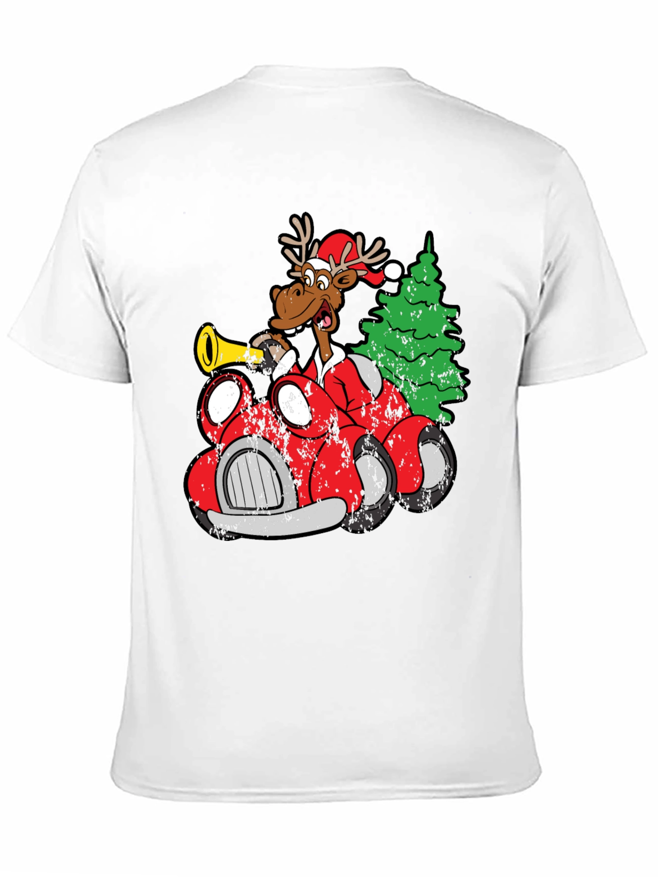 Festive Moose Christmas T-Shirt