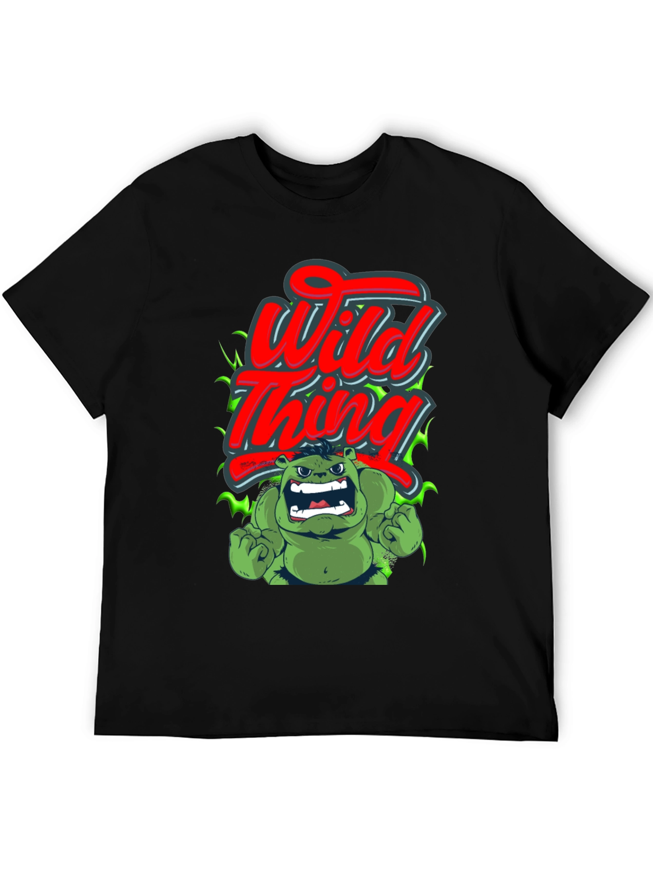 Wild Thing Graphic Tee - Black T-Shirt