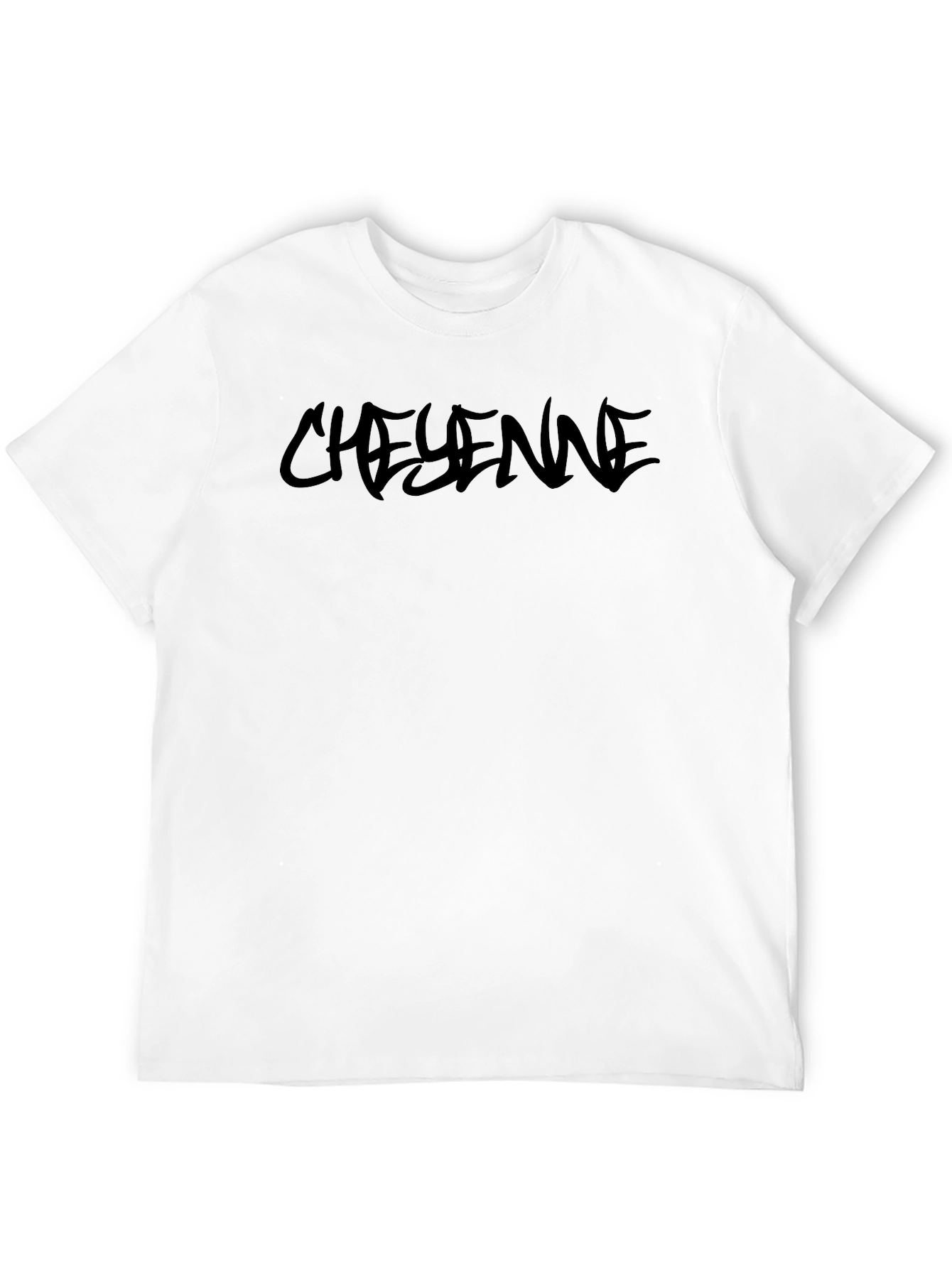 Cheyenne Graphic Black T-Shirt