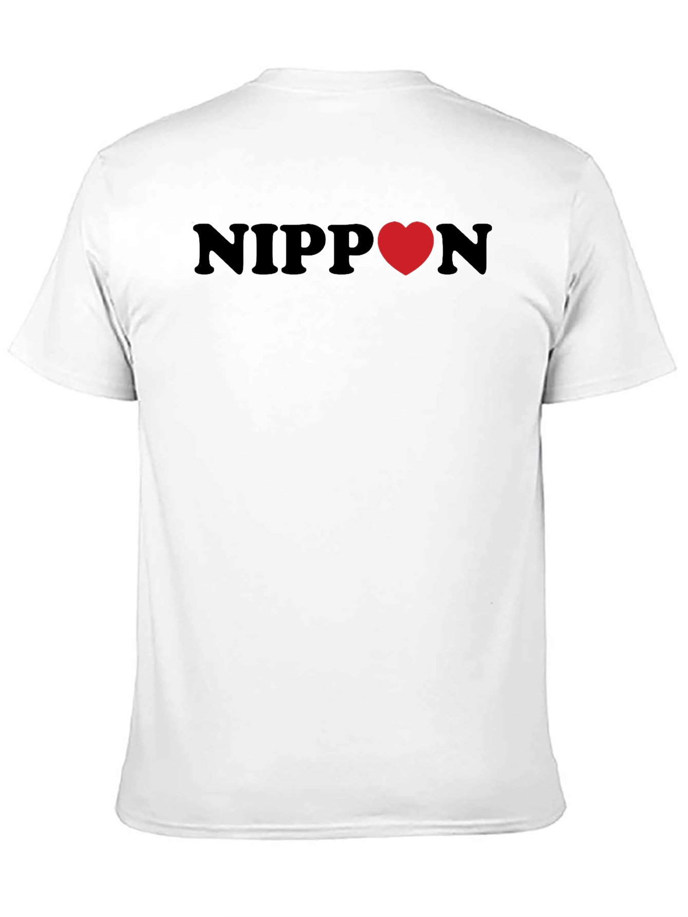 Nippon Heart Graphic Tee - Soft Cotton Blend T-Shirt
