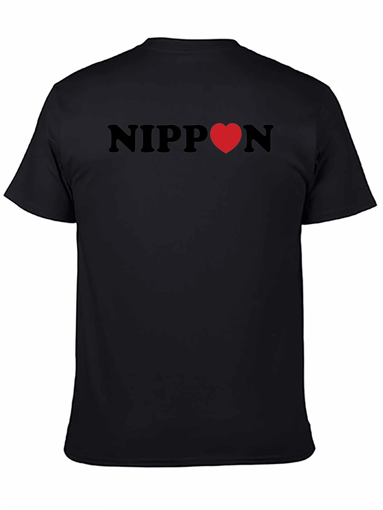 Nippon Heart Graphic Tee - Soft Cotton Blend T-Shirt
