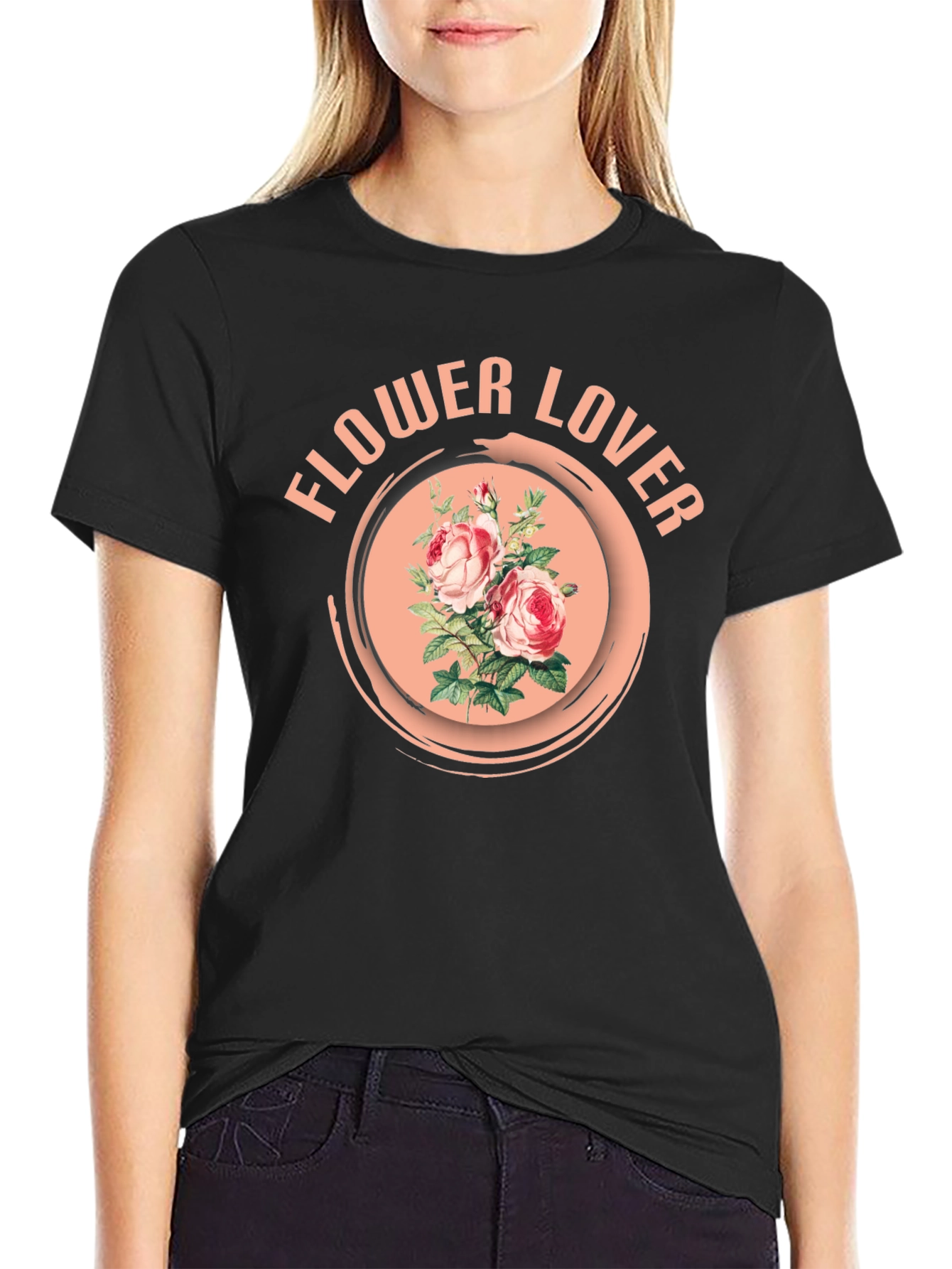 Flower Lover T-Shirt - Floral Design