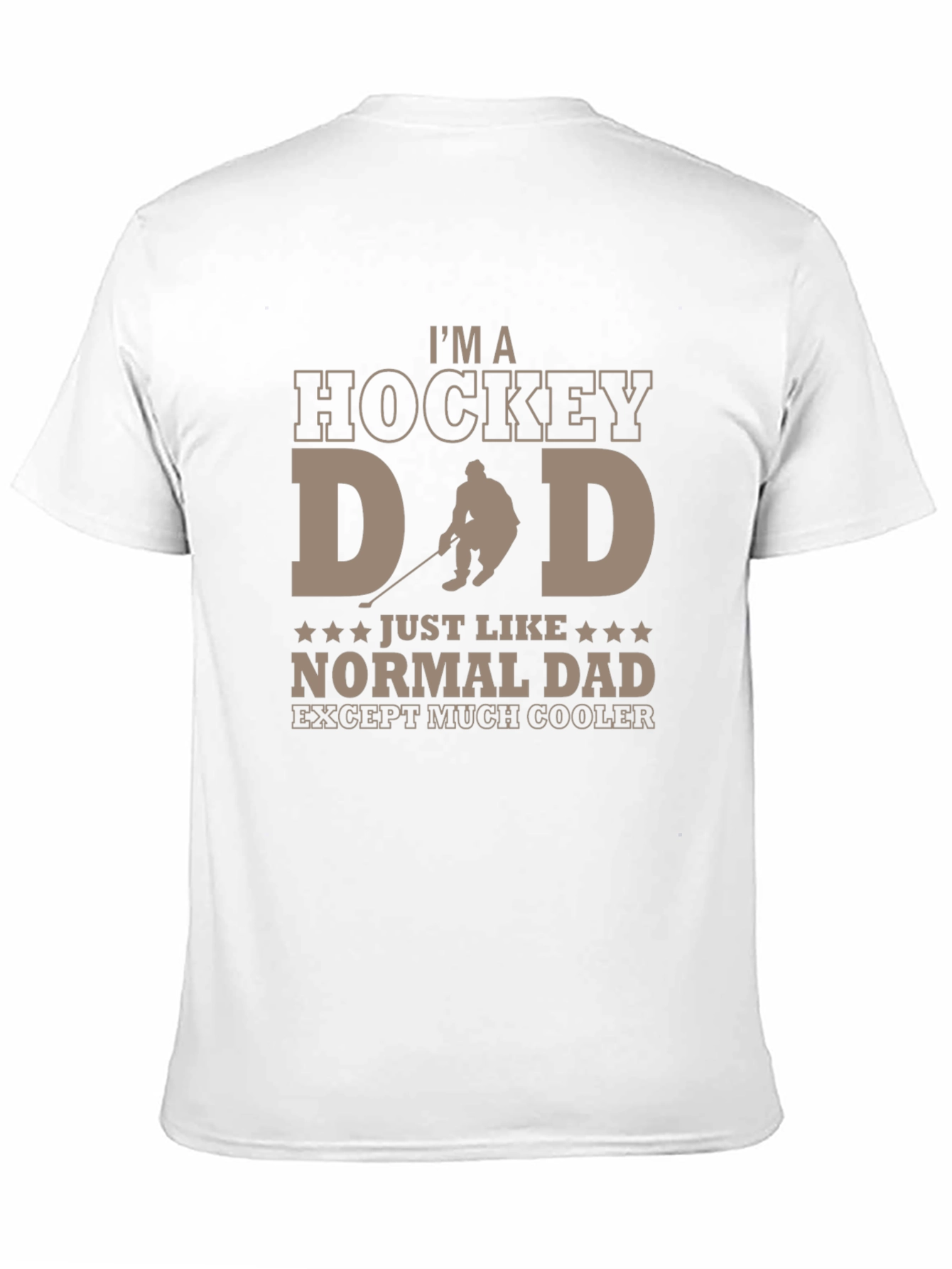 Hockey Dad T-Shirt - Cool Fathers Day Gift