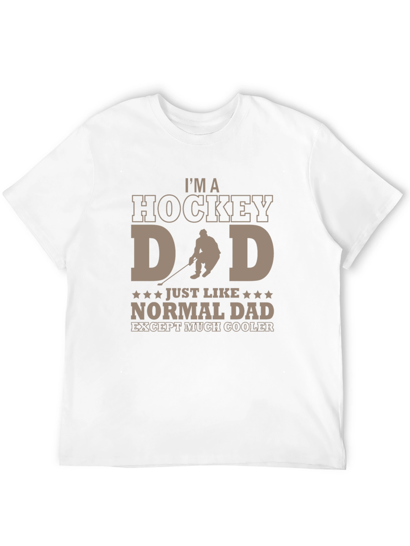 Hockey Dad T-Shirt - Cool Fathers Day Gift