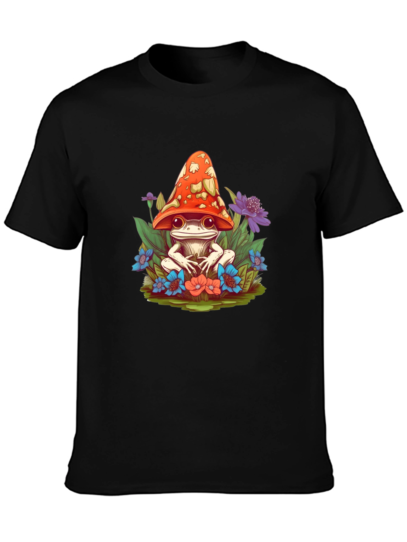 Mushroom Frog Graphic Tee