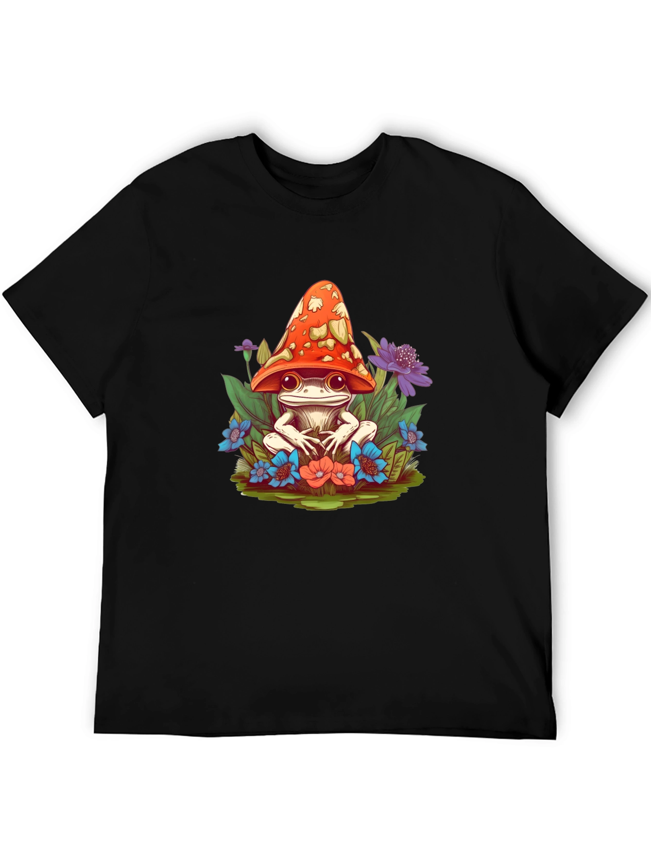 Mushroom Frog Graphic Tee