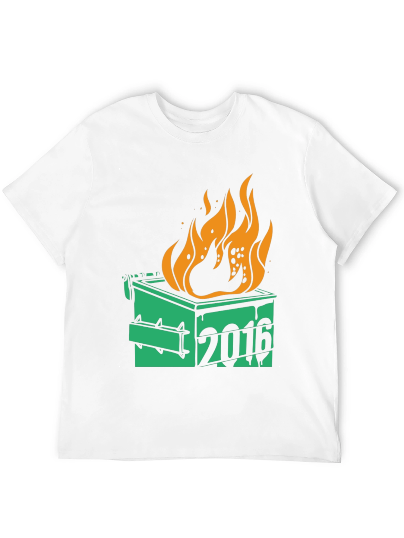 Dumpster Fire 2016 Graphic T-Shirt