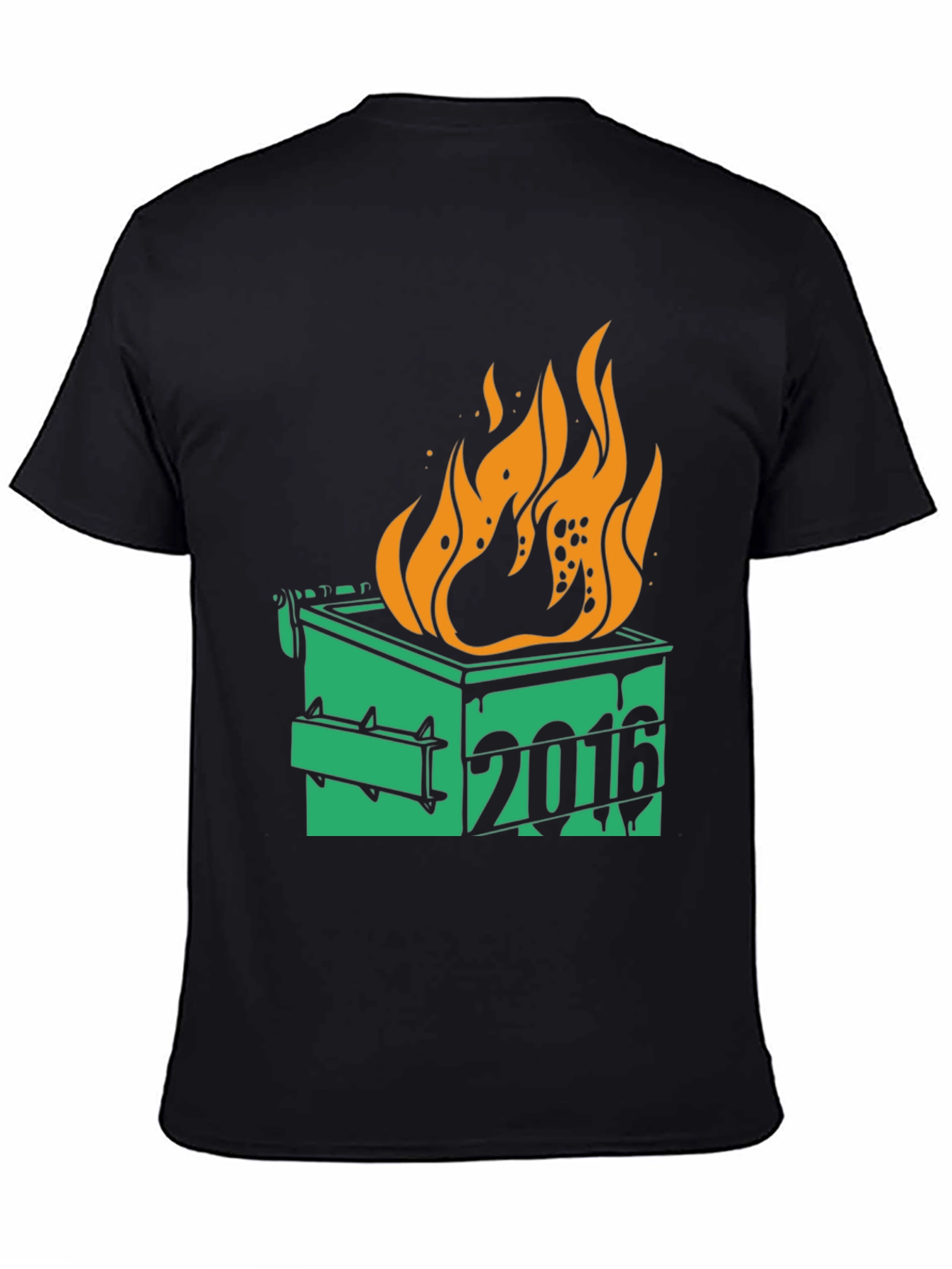 Dumpster Fire 2016 Graphic T-Shirt