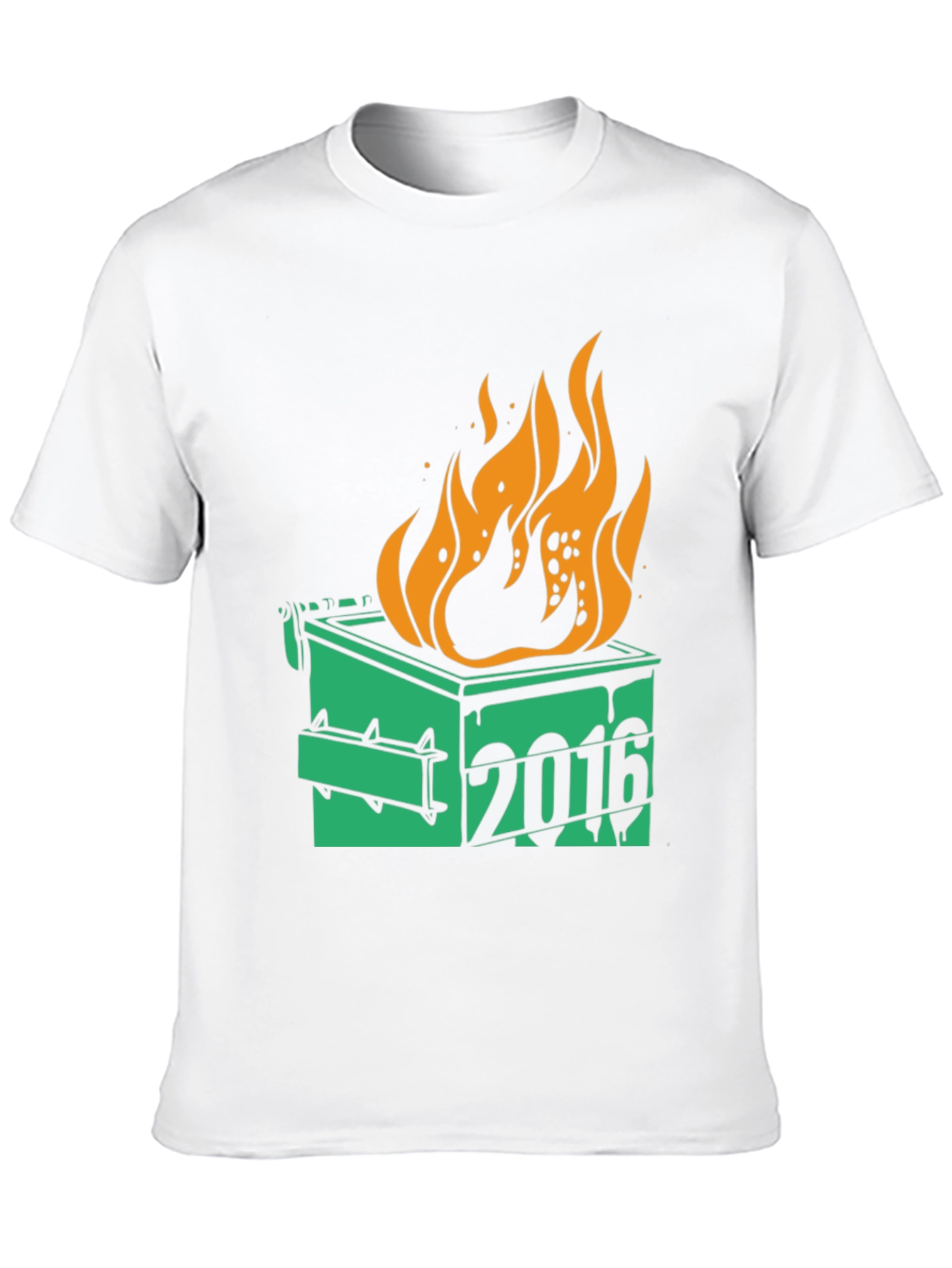 Dumpster Fire 2016 Graphic T-Shirt
