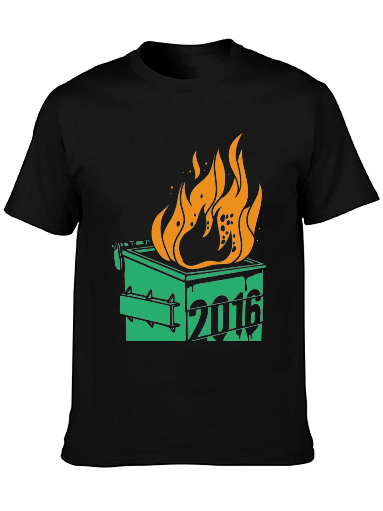Dumpster Fire 2016 Graphic T-Shirt