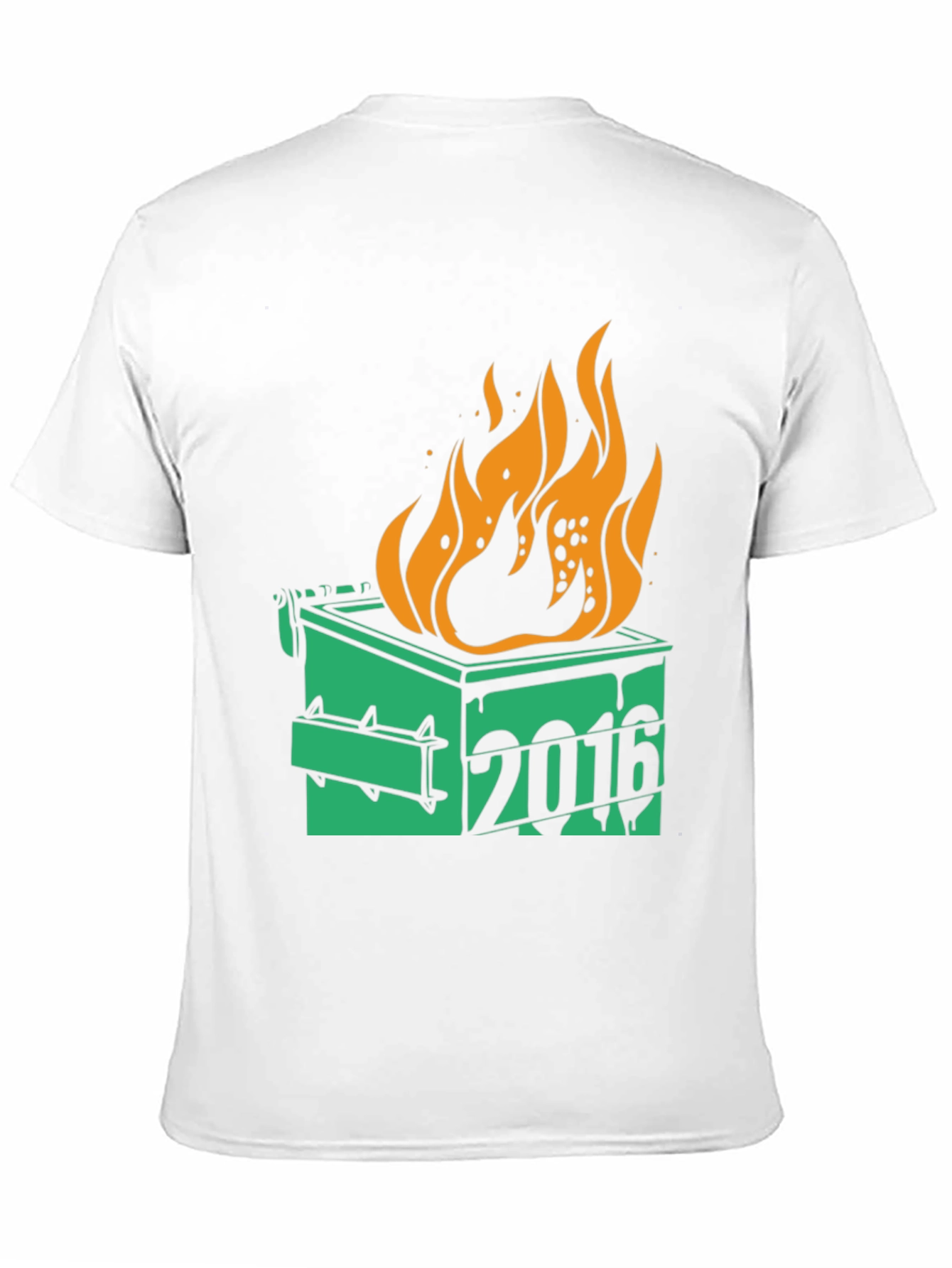 Dumpster Fire 2016 Graphic T-Shirt
