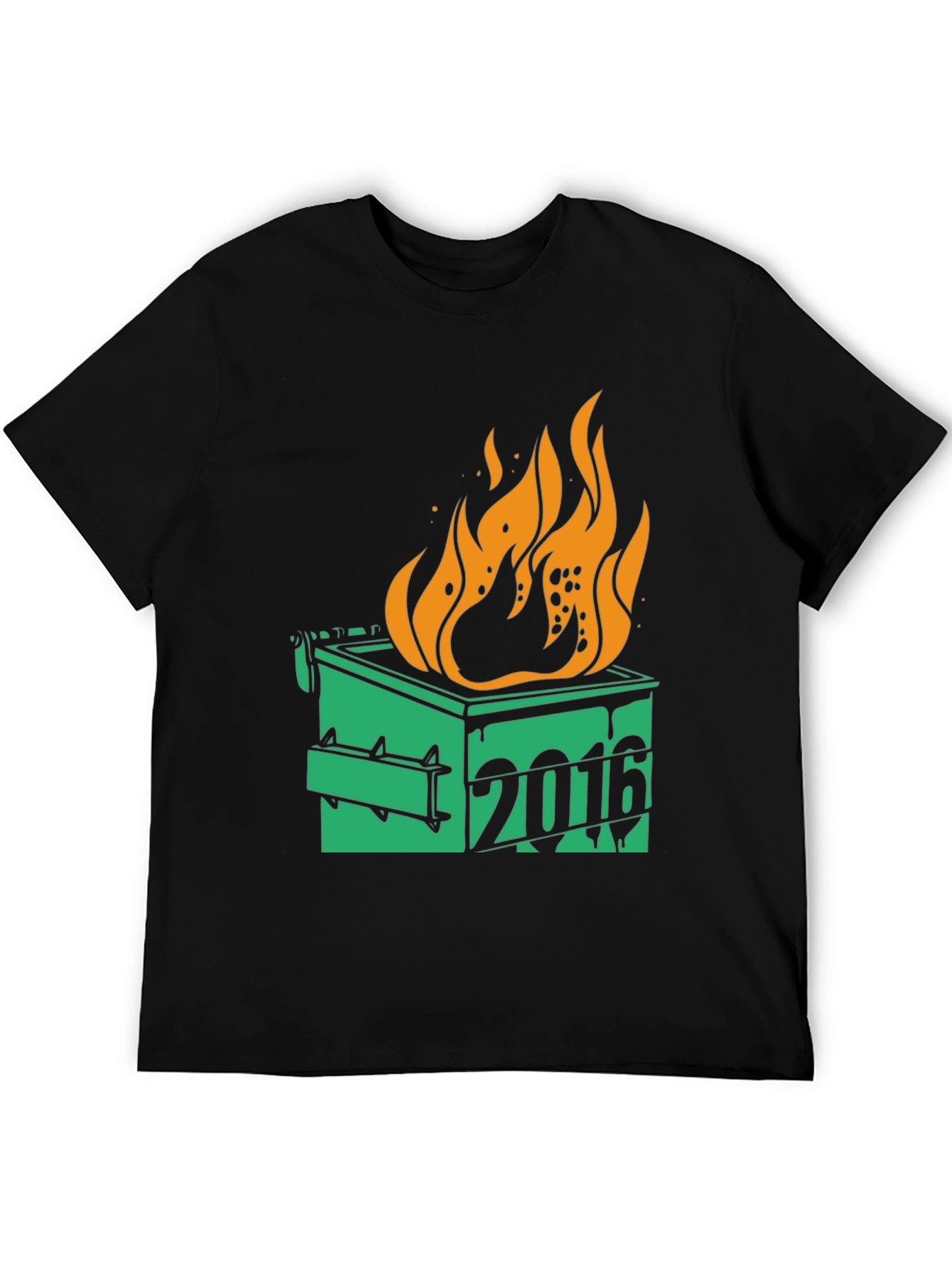 Dumpster Fire 2016 Graphic T-Shirt