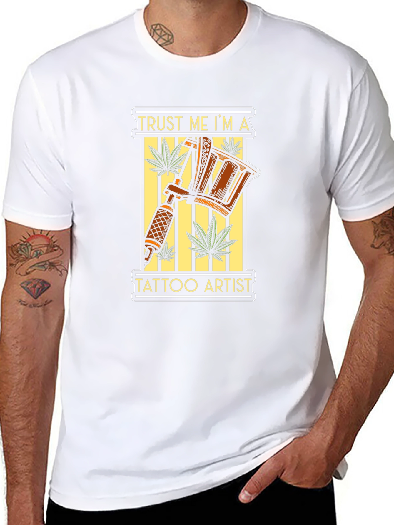 Trust Me Im A Tattoo Artist Graphic T-Shirt