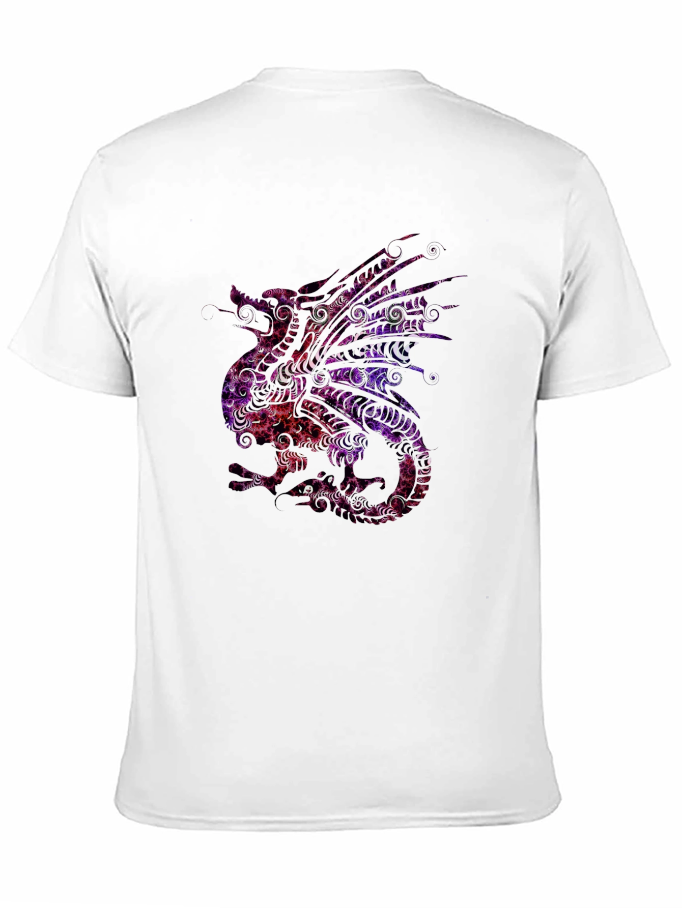 Dragon Graphic Tee - Stylish Mens Black T-Shirt