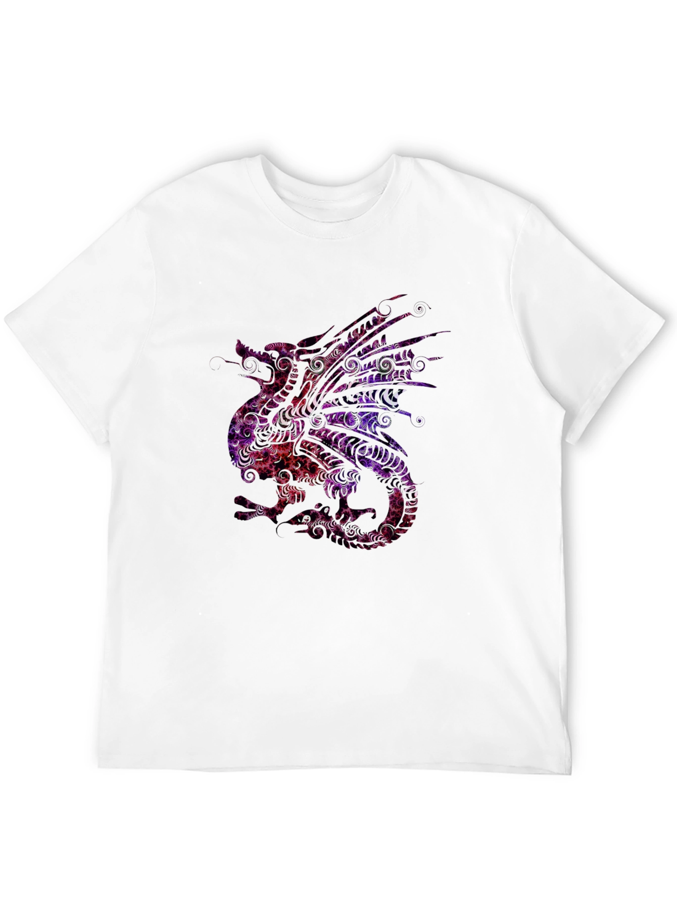 Dragon Graphic Tee - Stylish Mens Black T-Shirt