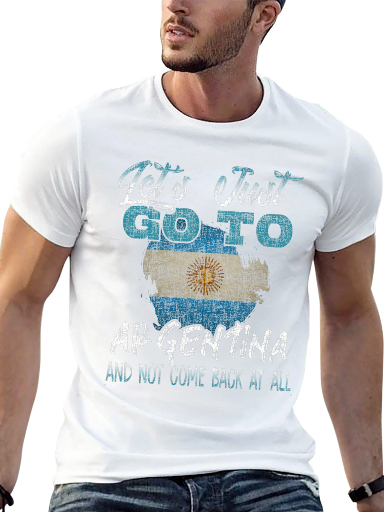 Argentina T-Shirt - Lets Go To Argentina