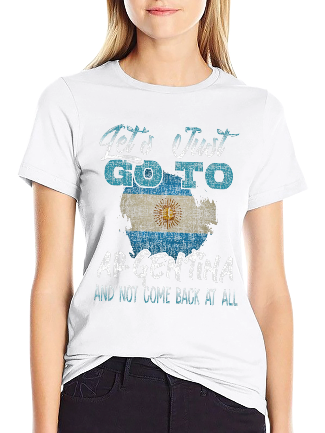 Argentina T-Shirt - Lets Go To Argentina