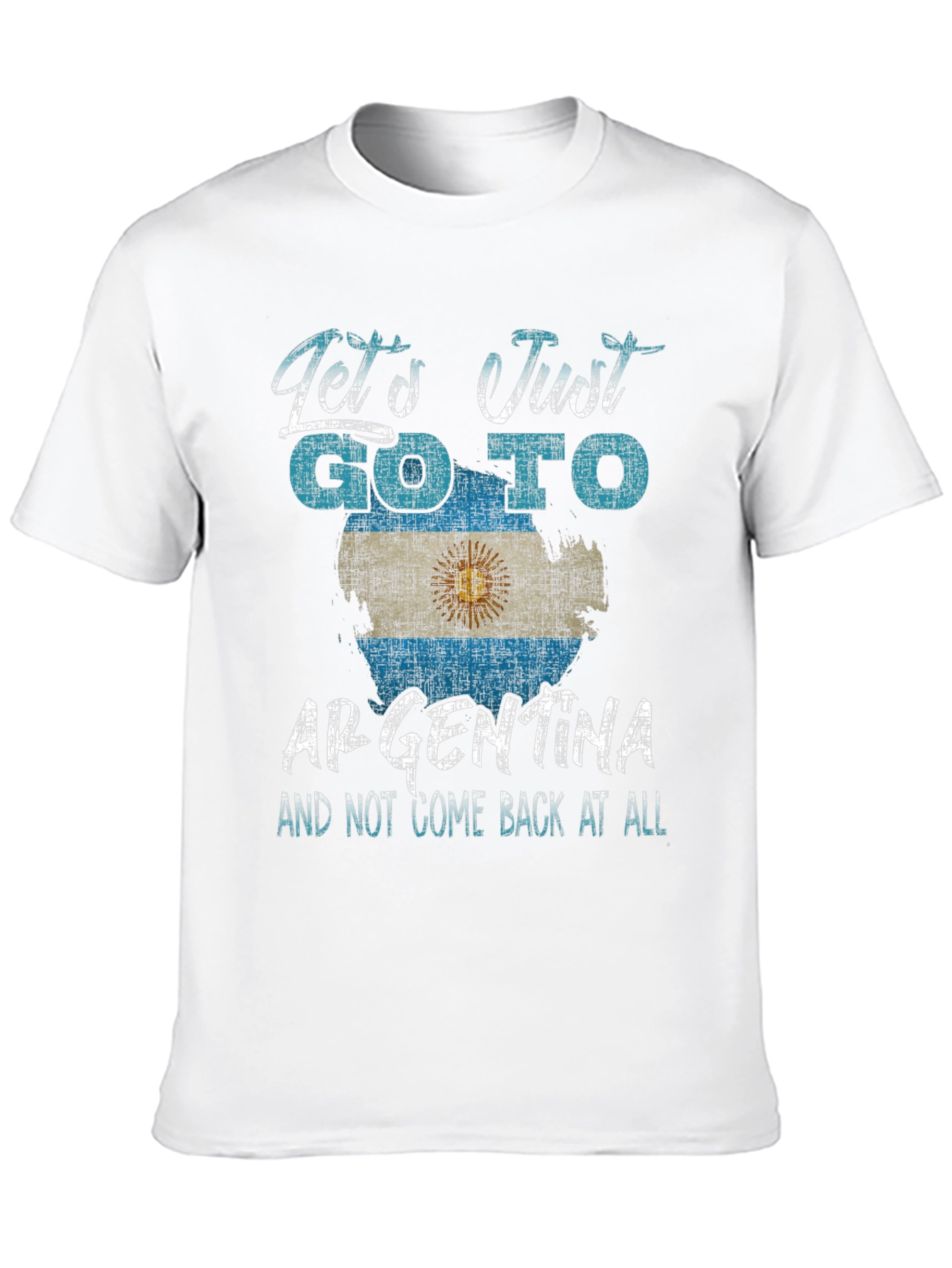 Argentina T-Shirt - Lets Go To Argentina