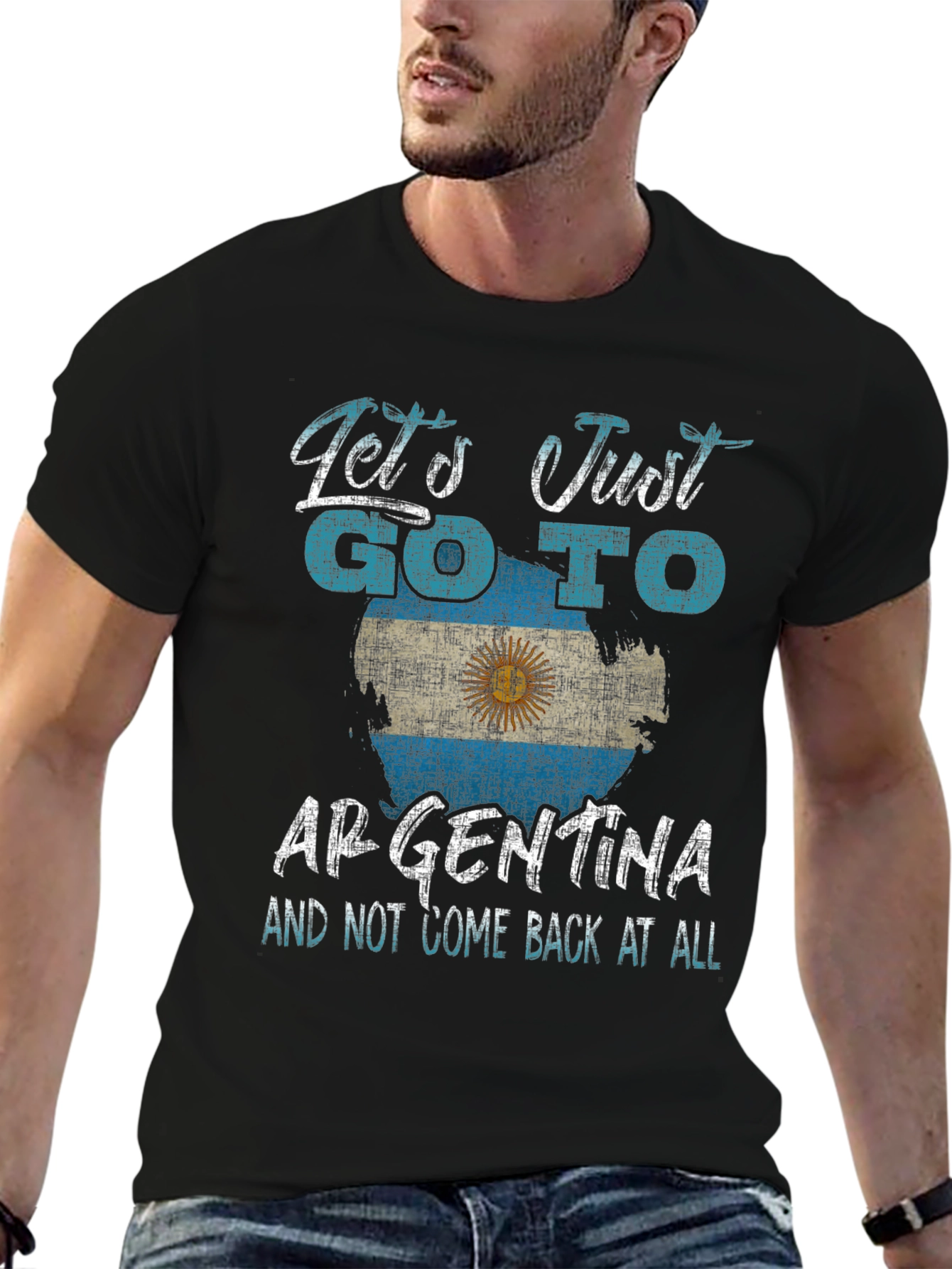 Argentina T-Shirt - Lets Go To Argentina