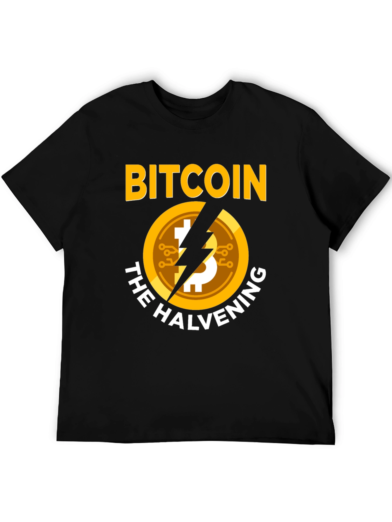 Bitcoin Halvening Black T-Shirt