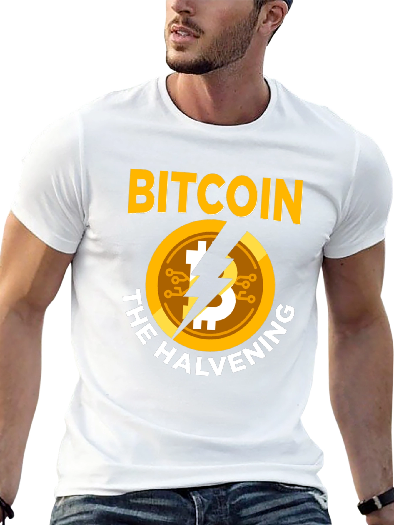Bitcoin Halvening Black T-Shirt
