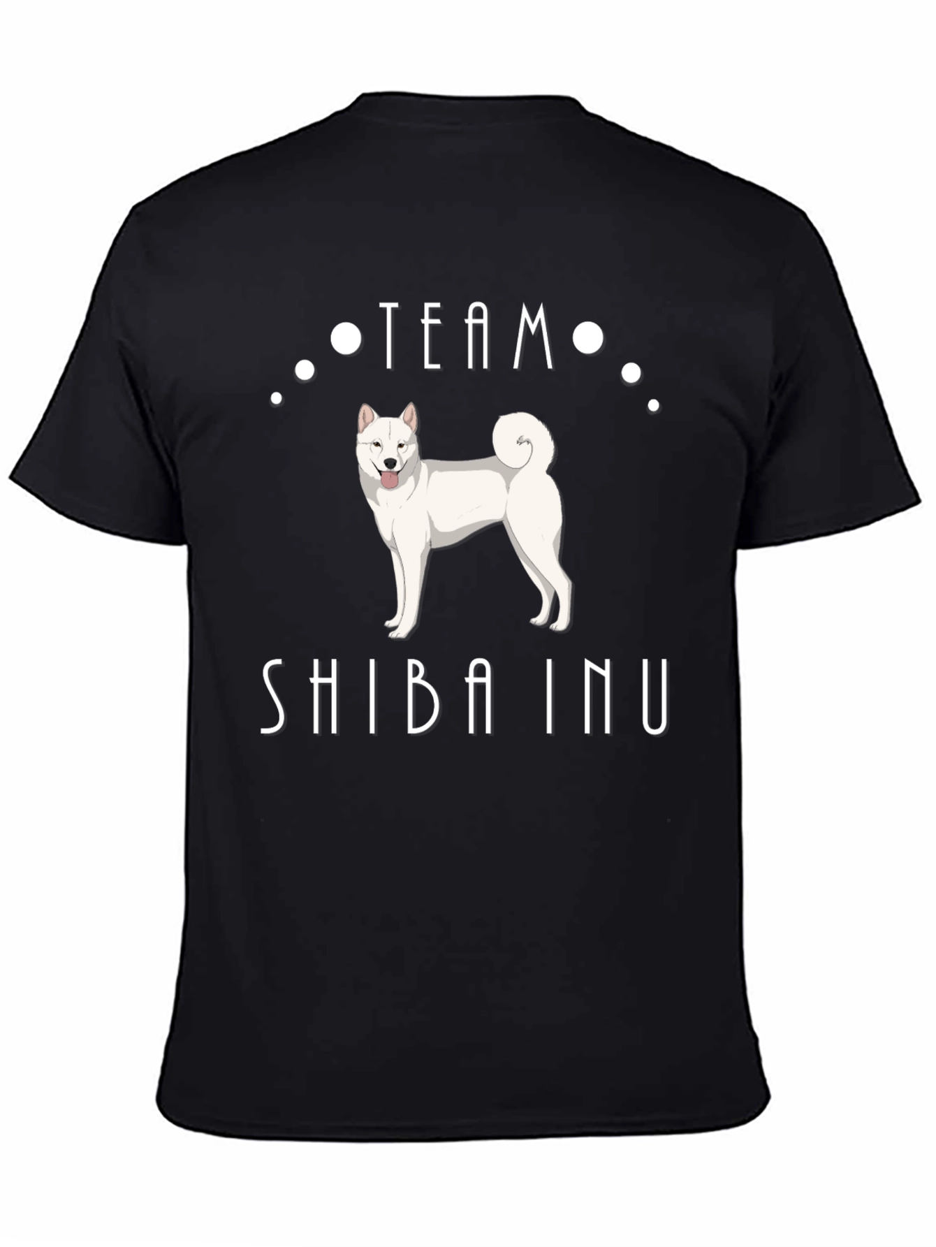 Team Shiba Inu Black T-Shirt - Dog Lover Apparel