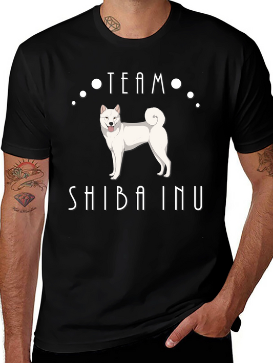 Team Shiba Inu Black T-Shirt - Dog Lover Apparel