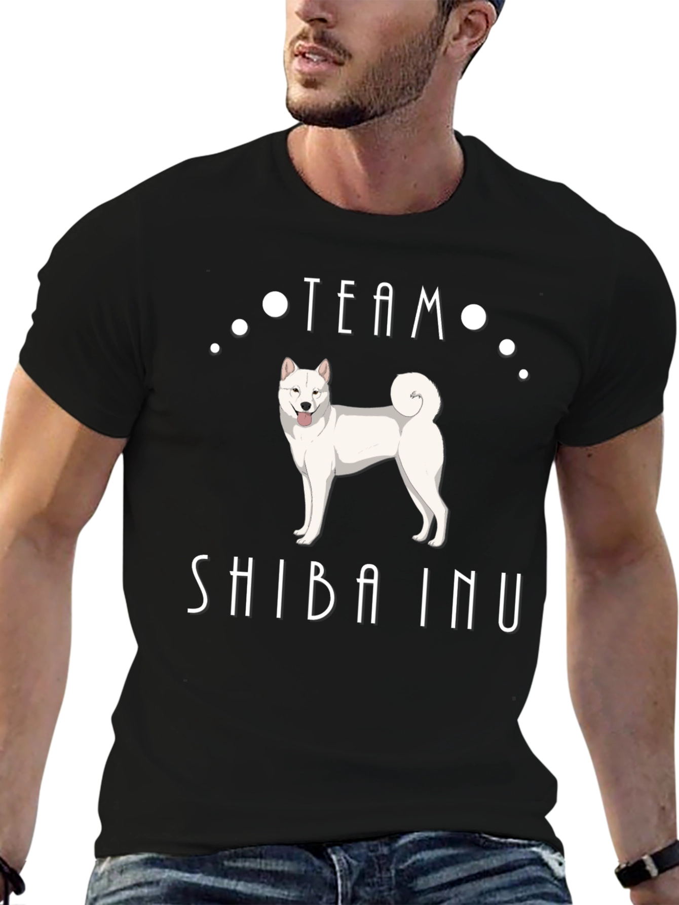 Team Shiba Inu Black T-Shirt - Dog Lover Apparel