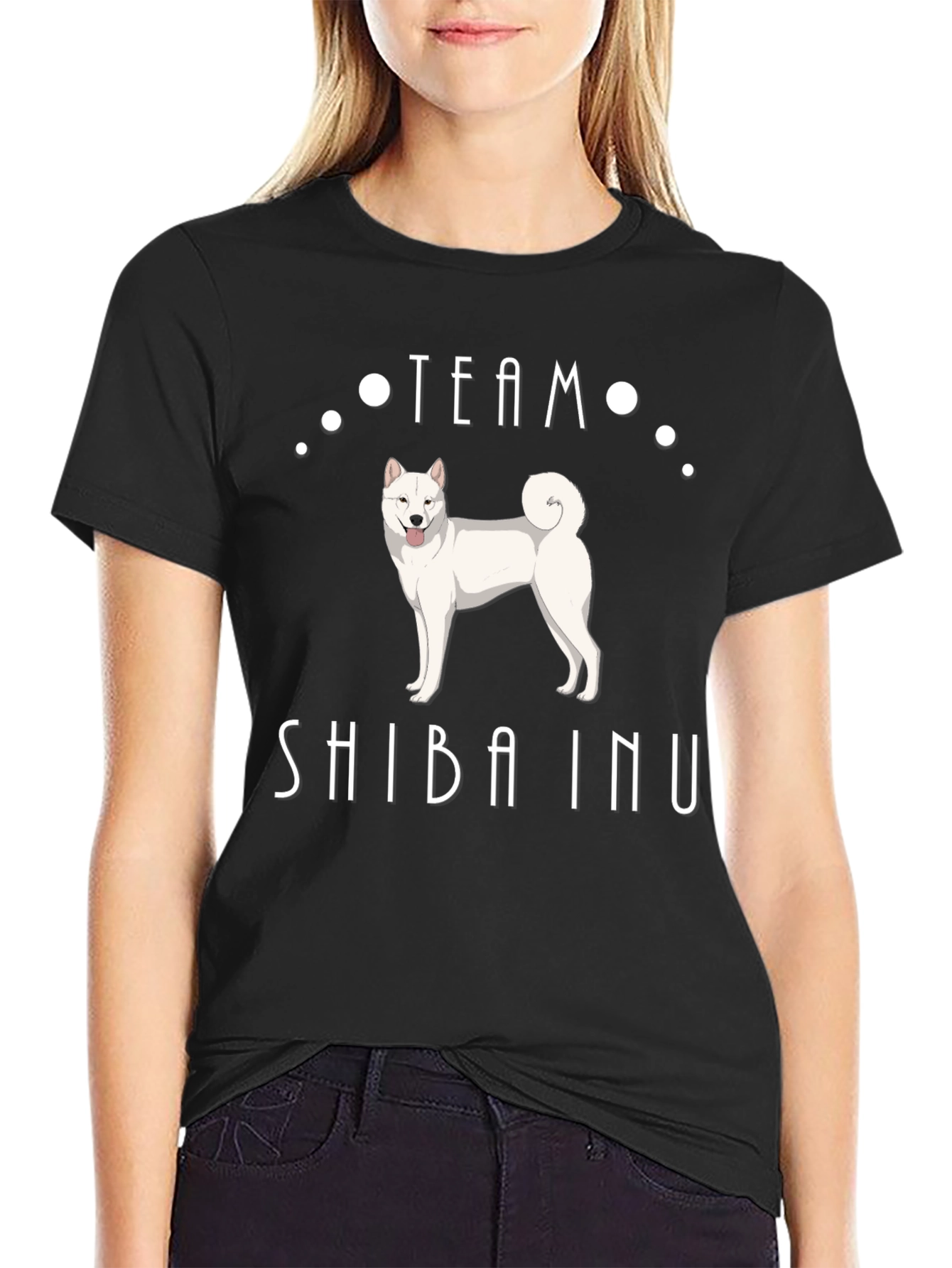 Team Shiba Inu Black T-Shirt - Dog Lover Apparel