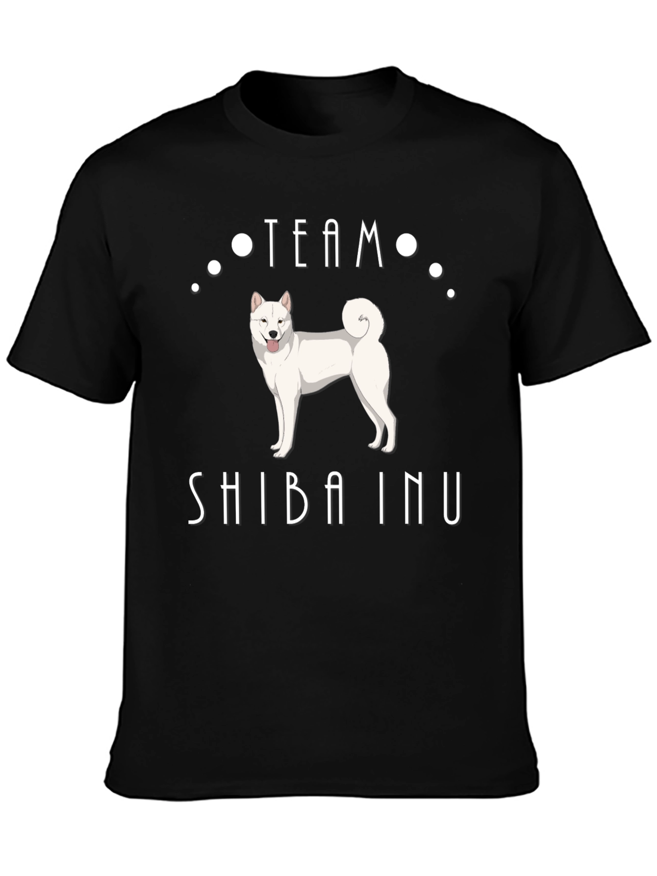 Team Shiba Inu Black T-Shirt - Dog Lover Apparel