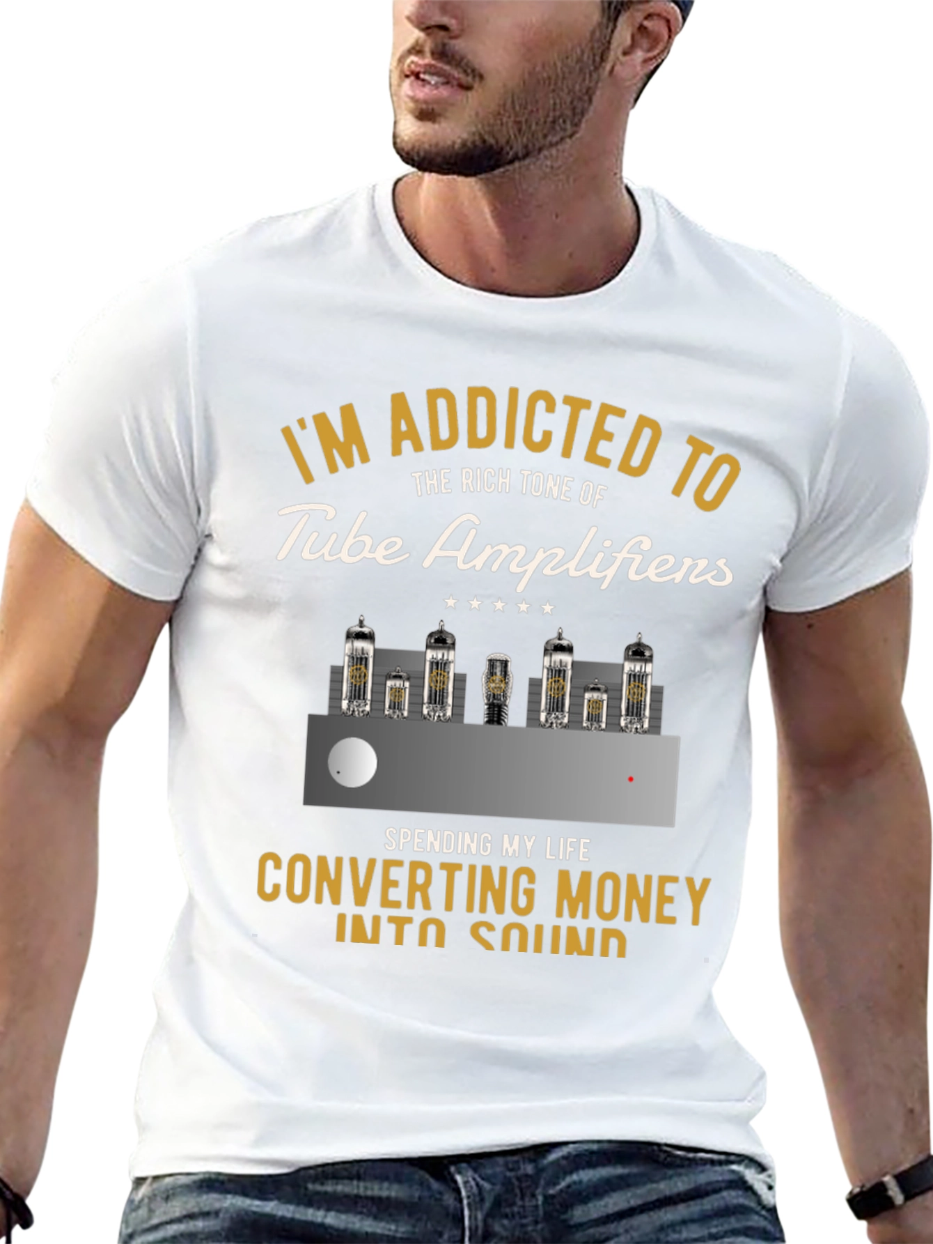 Tube Amplifier Addict T-Shirt
