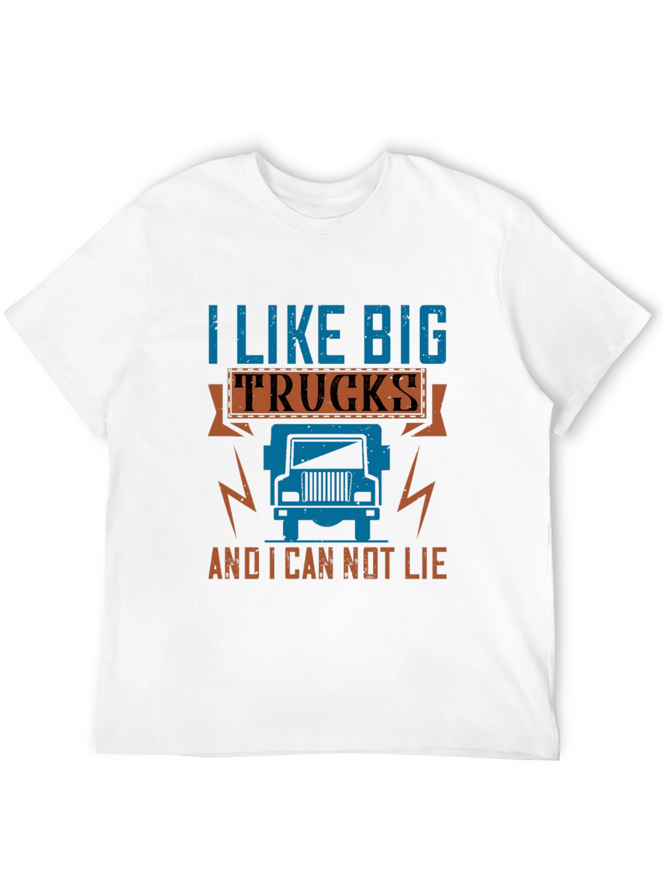 I Like Big Trucks T-Shirt - Novelty Graphic Tee