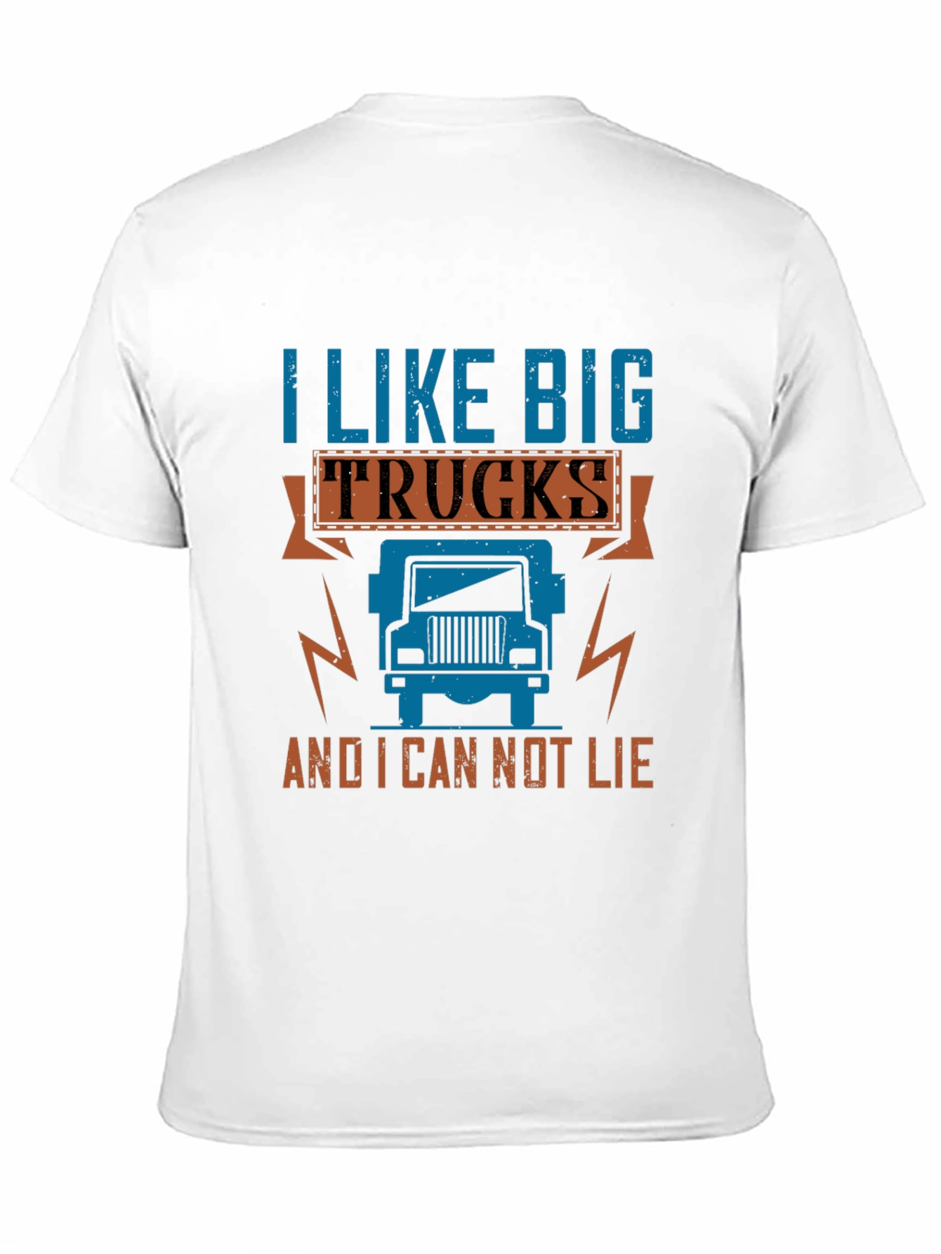 I Like Big Trucks T-Shirt - Novelty Graphic Tee