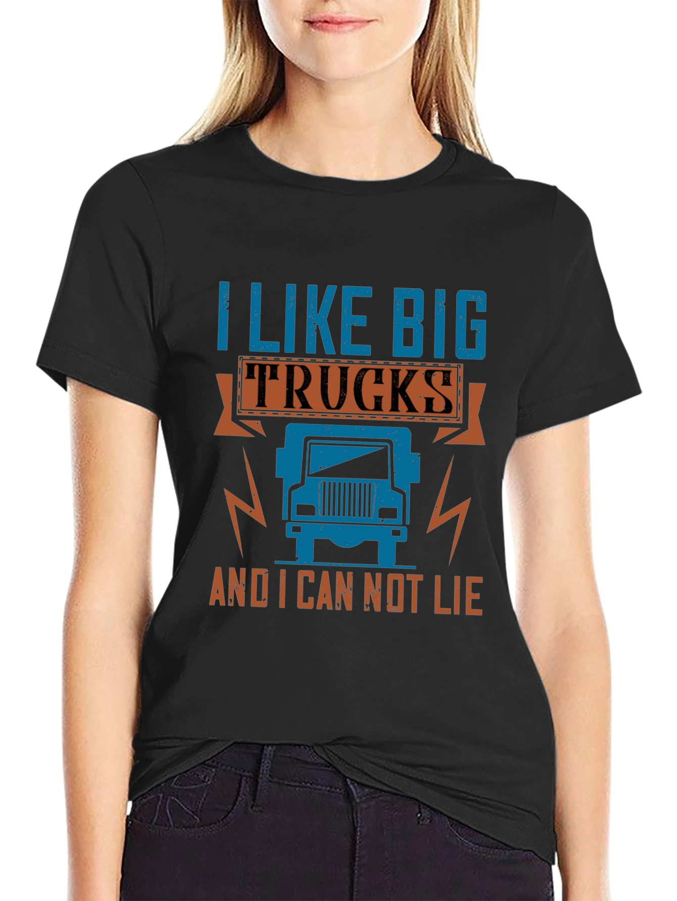 I Like Big Trucks T-Shirt - Novelty Graphic Tee
