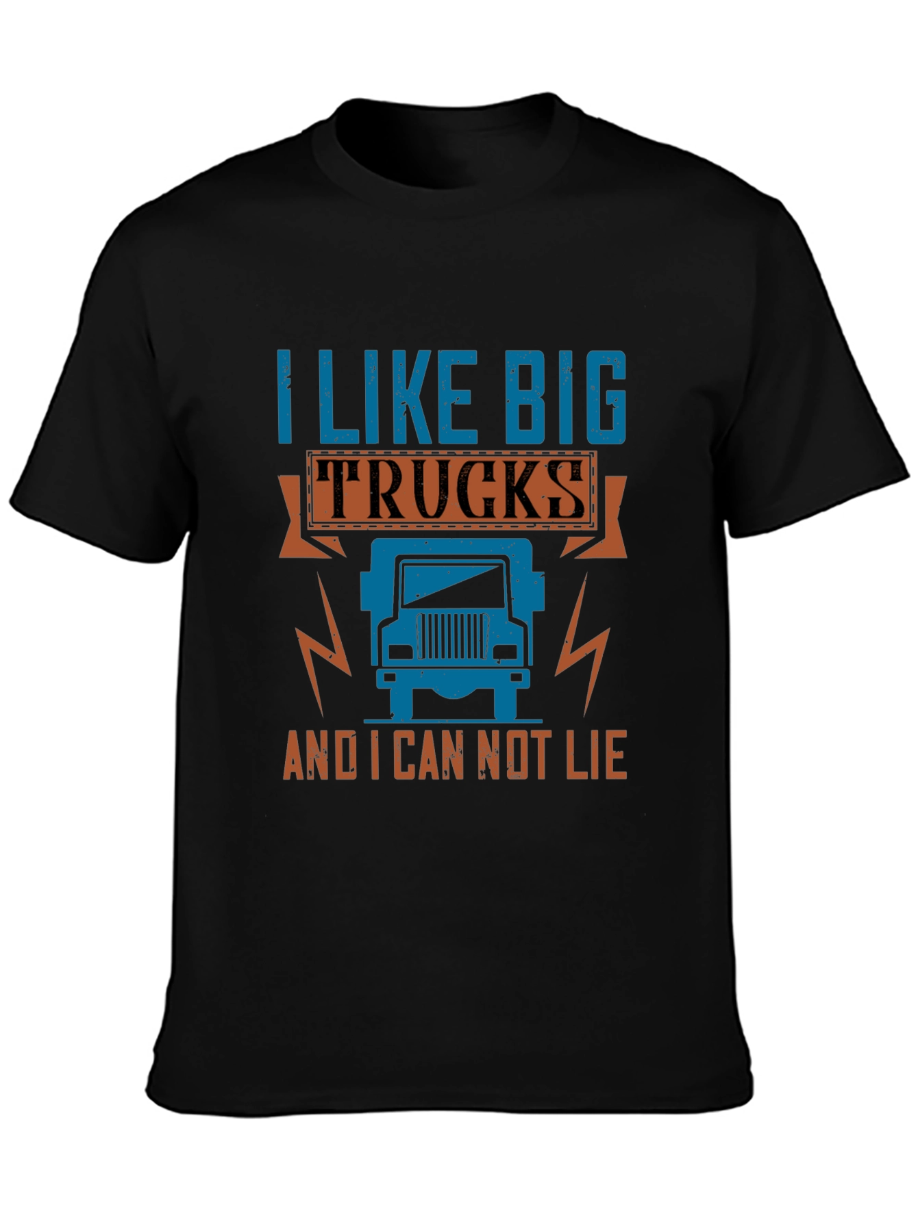 I Like Big Trucks T-Shirt - Novelty Graphic Tee