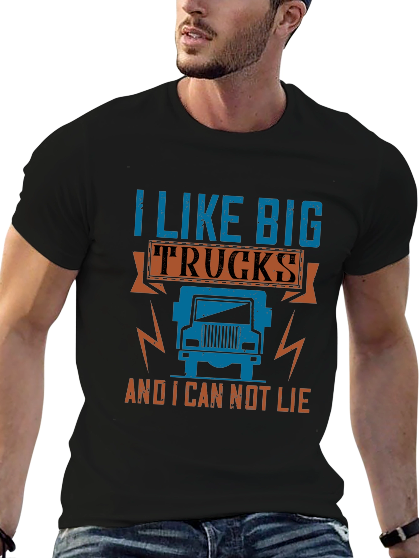 I Like Big Trucks T-Shirt - Novelty Graphic Tee